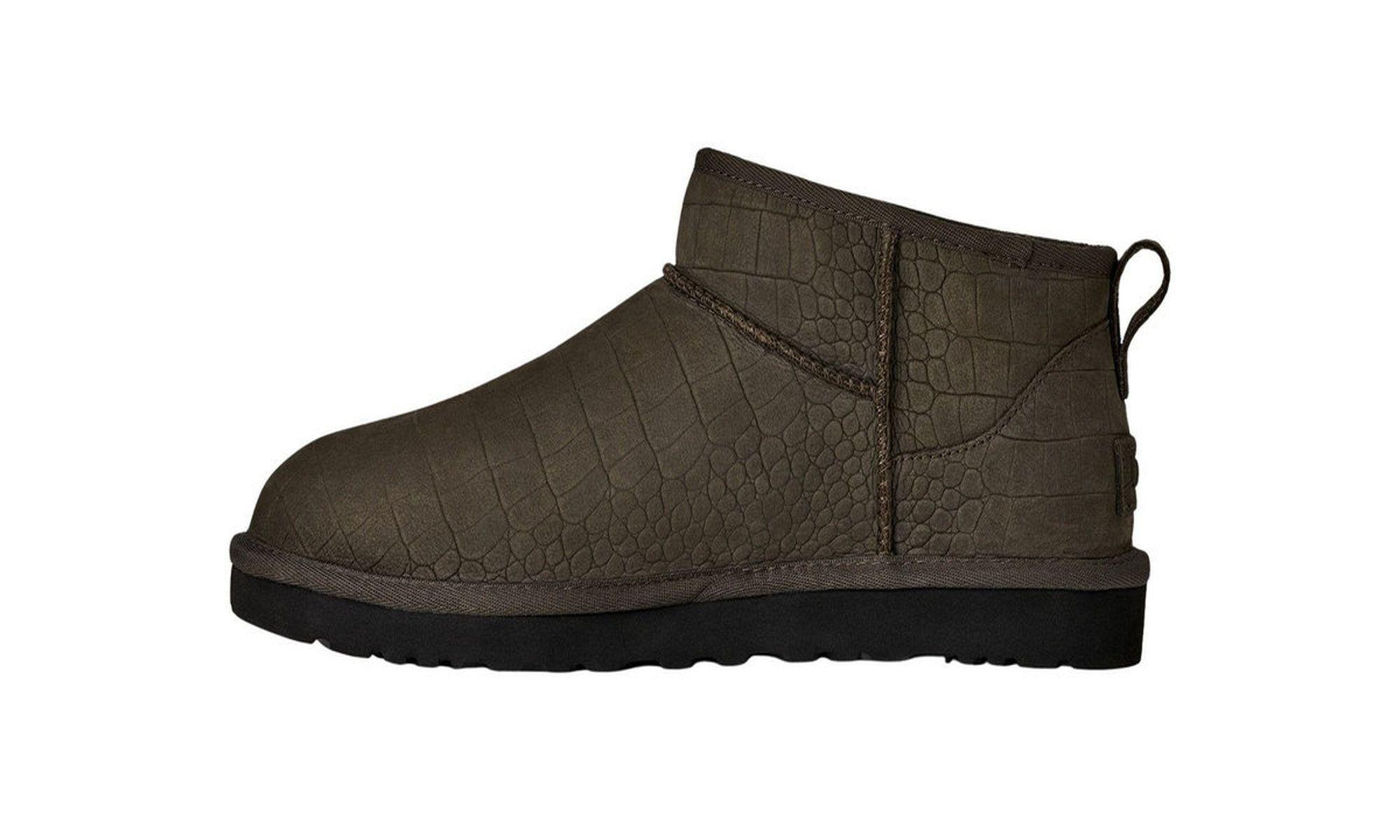 Botas Hombre Classic Ultra Mini Embossed Gris Ugg-3