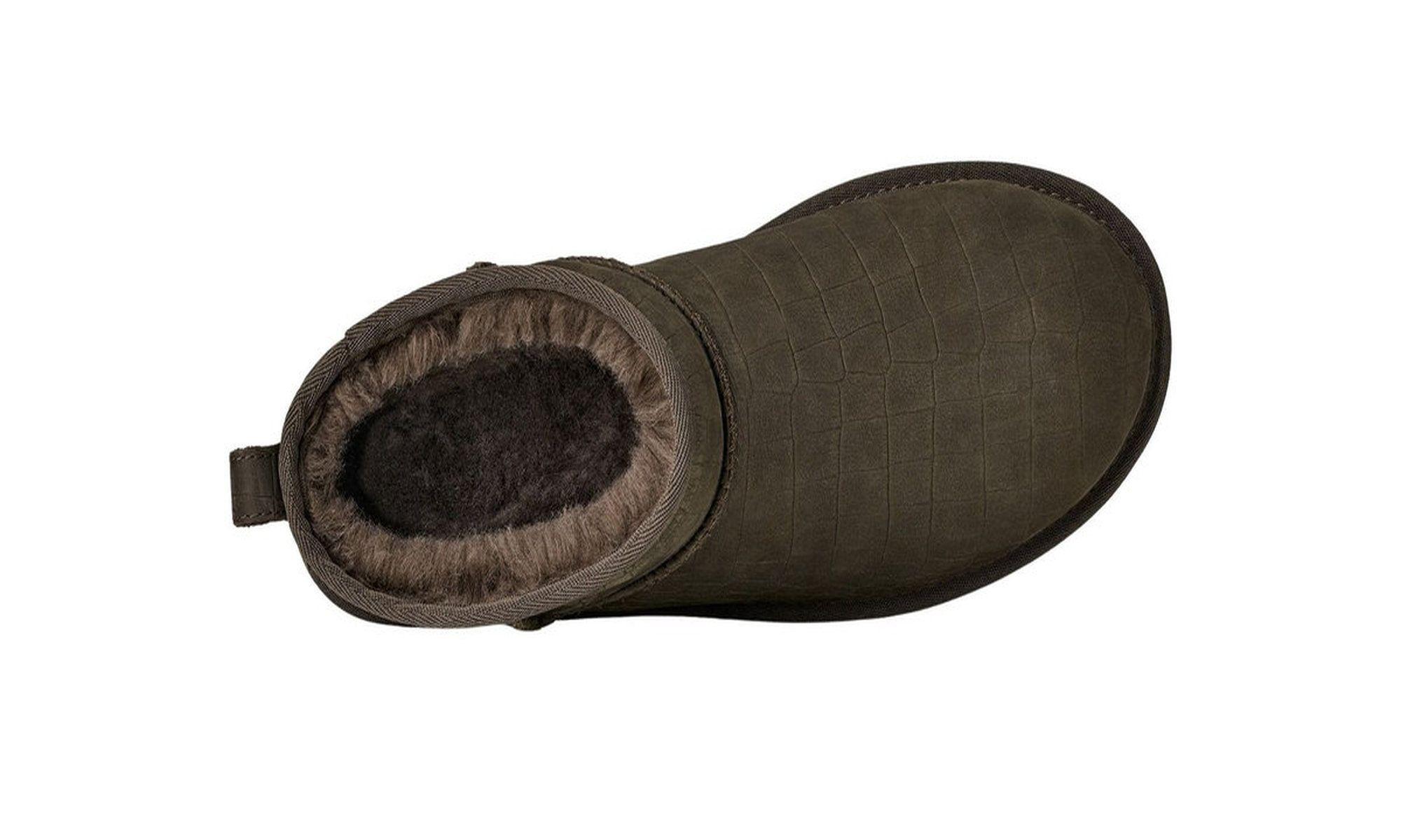 Botas Hombre Classic Ultra Mini Embossed Gris Ugg-4