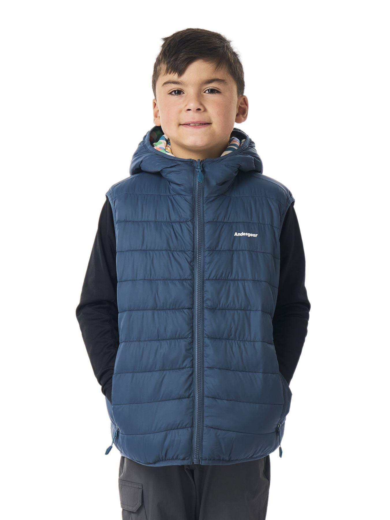 Chaquetas Andesgear Niño Chonchi Vest Reversible Azul-0