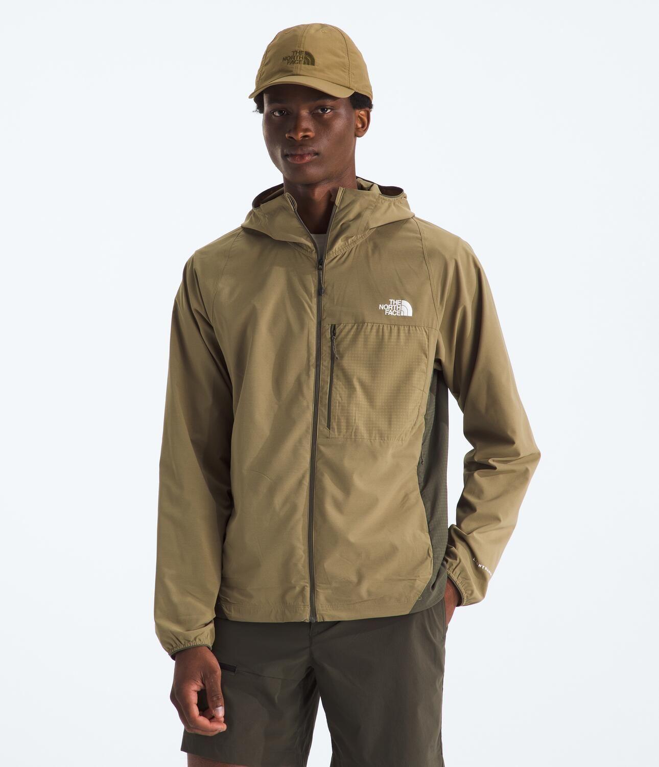 Chaqueta Lightrange Woven Jacket Hombre Café Claro-0