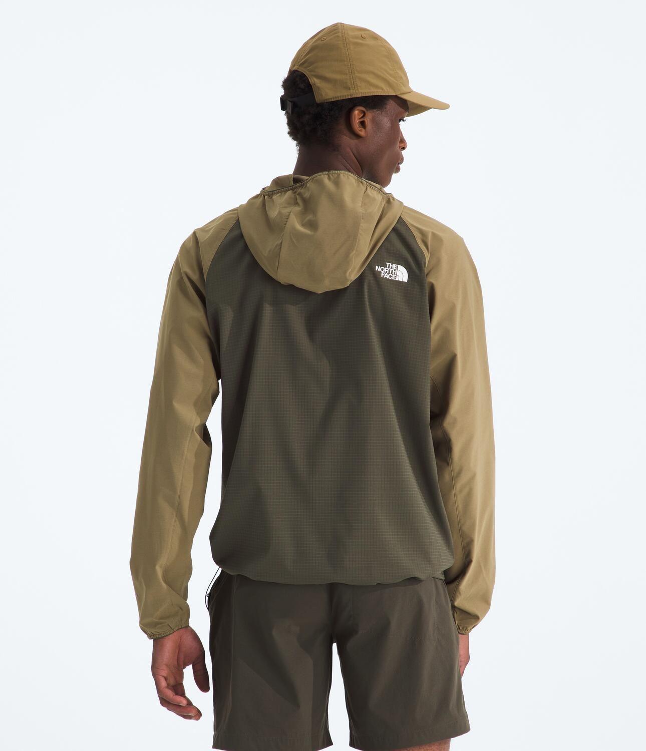 Chaqueta Lightrange Woven Jacket Hombre Café Claro-2