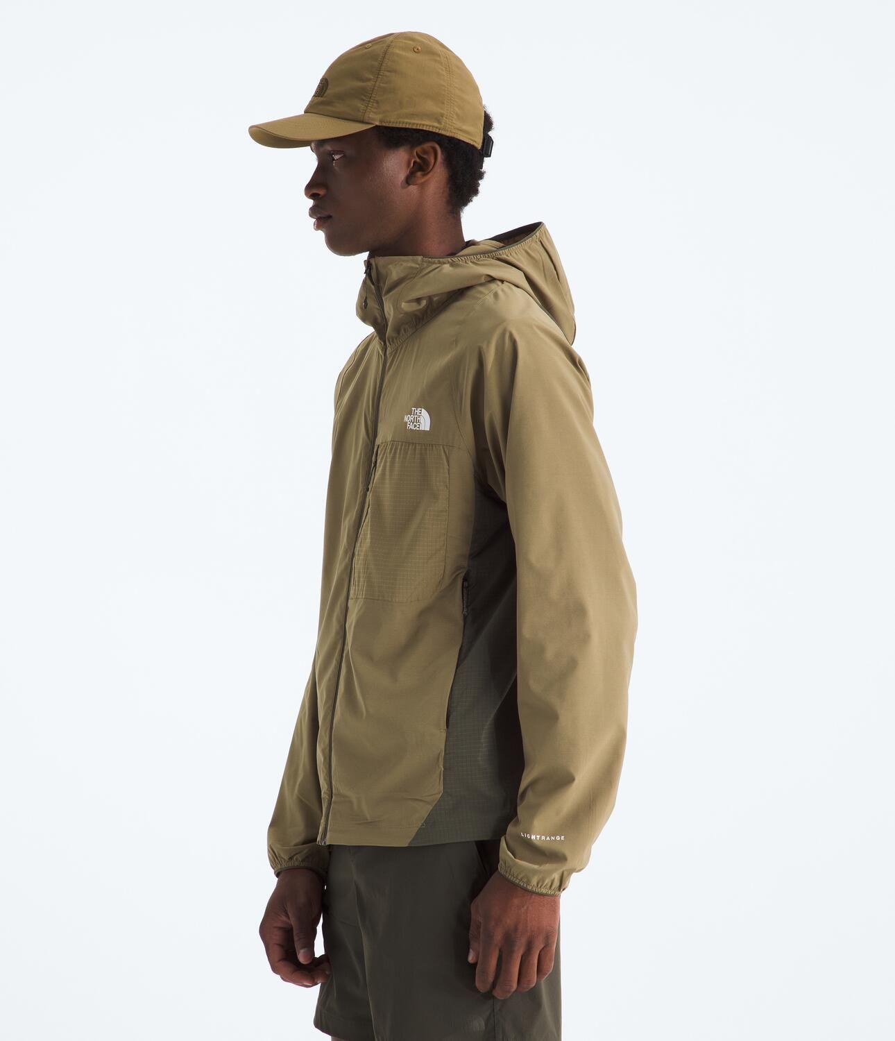 Chaqueta Lightrange Woven Jacket Hombre Café Claro-3