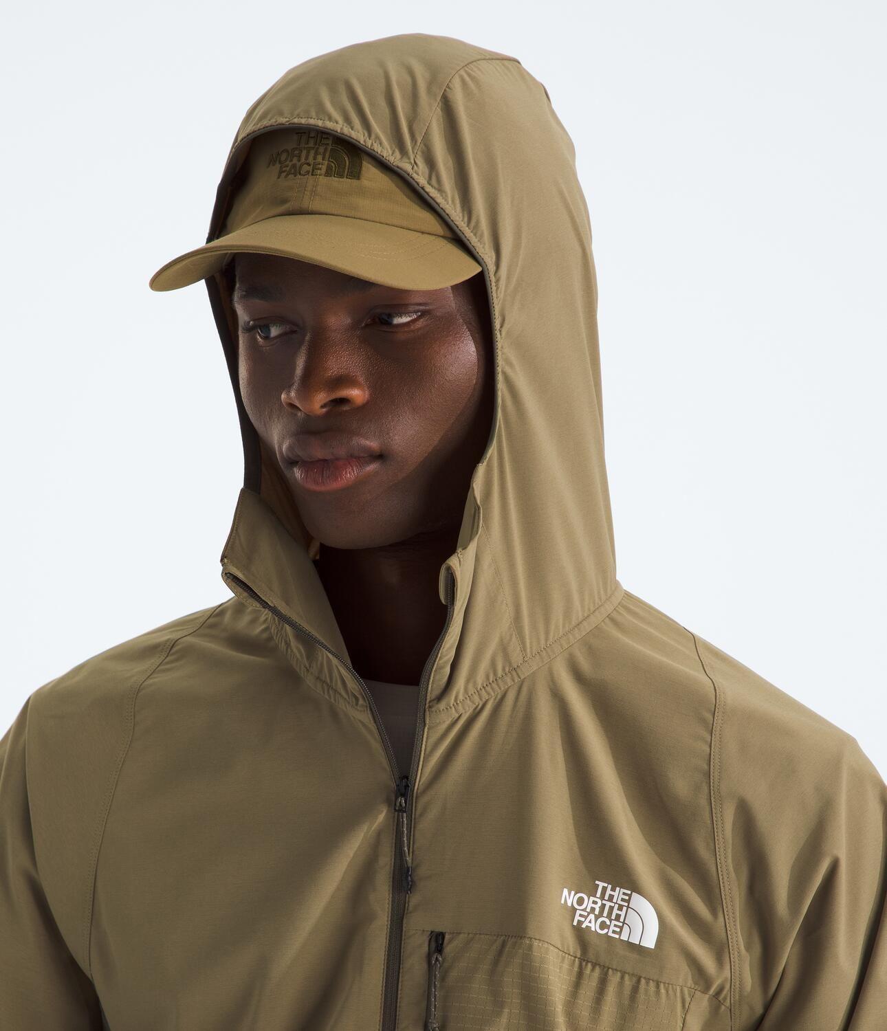 Chaqueta Lightrange Woven Jacket Hombre Café Claro-4