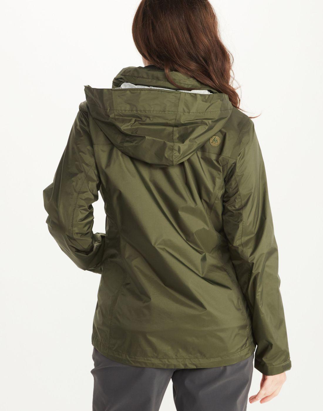Chaqueta Marmot Mujer W Precip Eco Jacket Verde-1