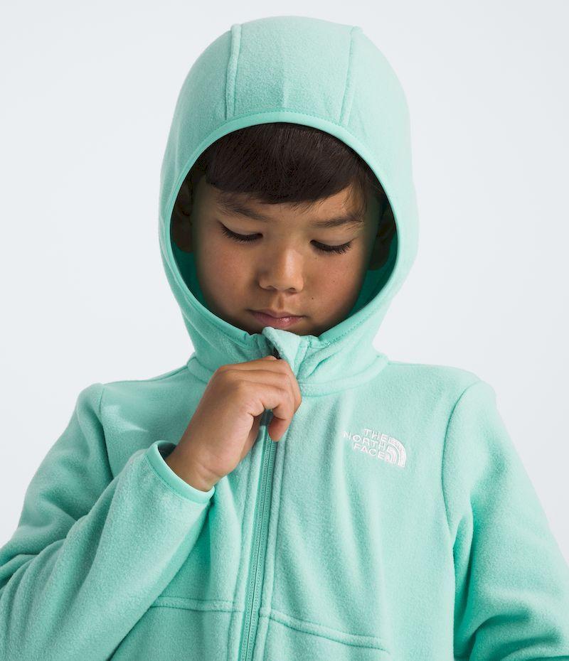 Polar The North Face Hombre Kid Glacier Fz Hoodie Celeste-1