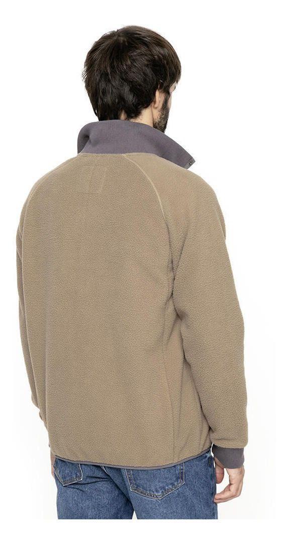 Polar Kivül Hombre Pecs Recycle Fleece Café-1