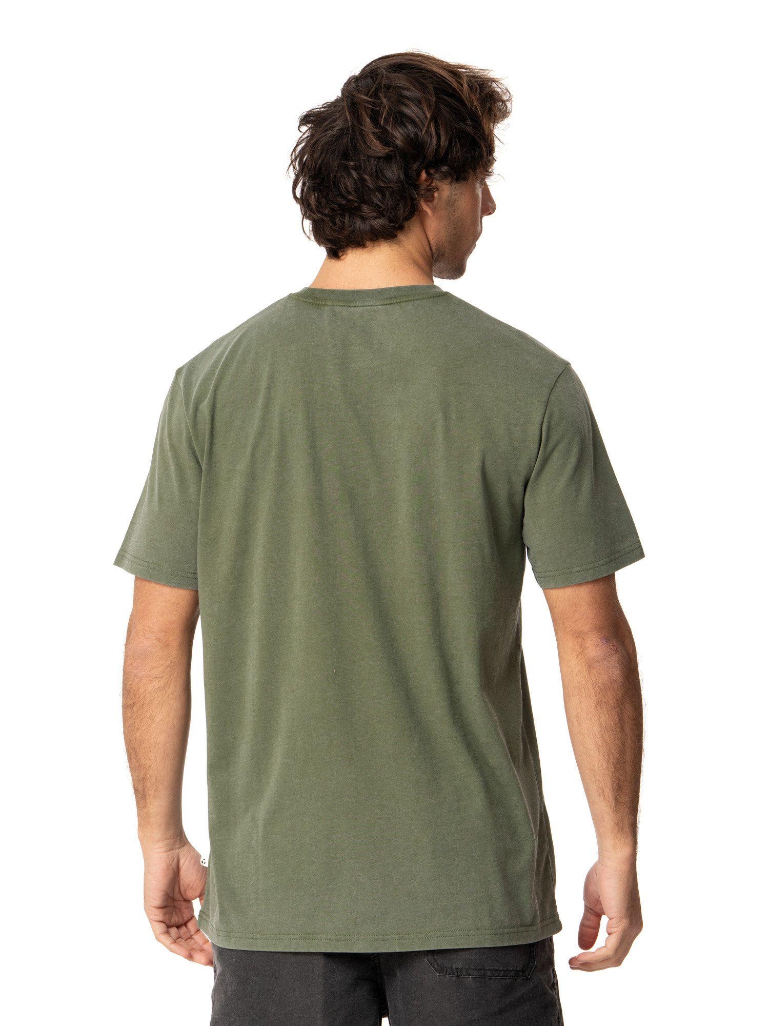 Polera Kivül Hombre Pocket Verde-2