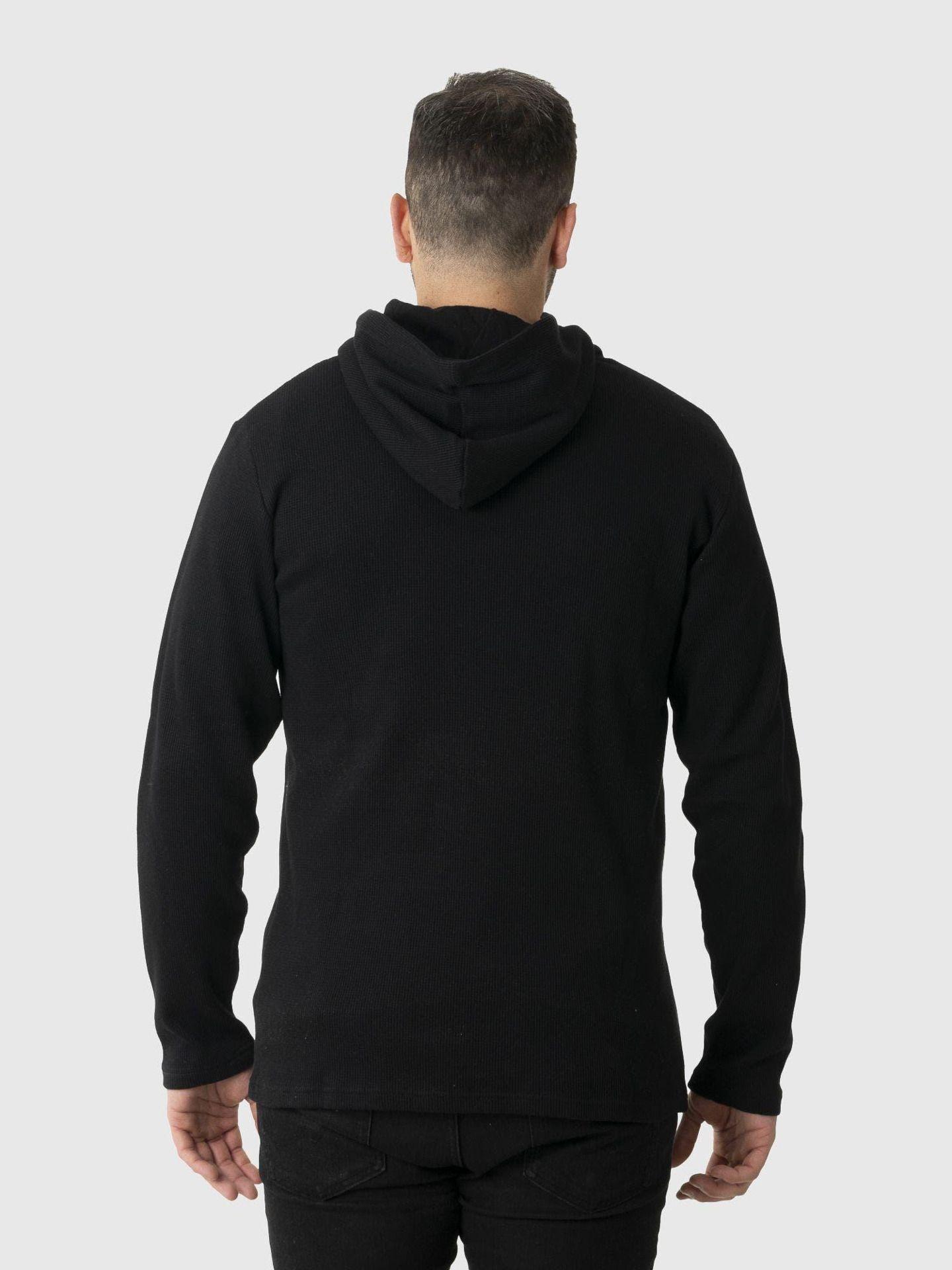 Polerón Kivül Hombre Duor Reciclado Negro-2