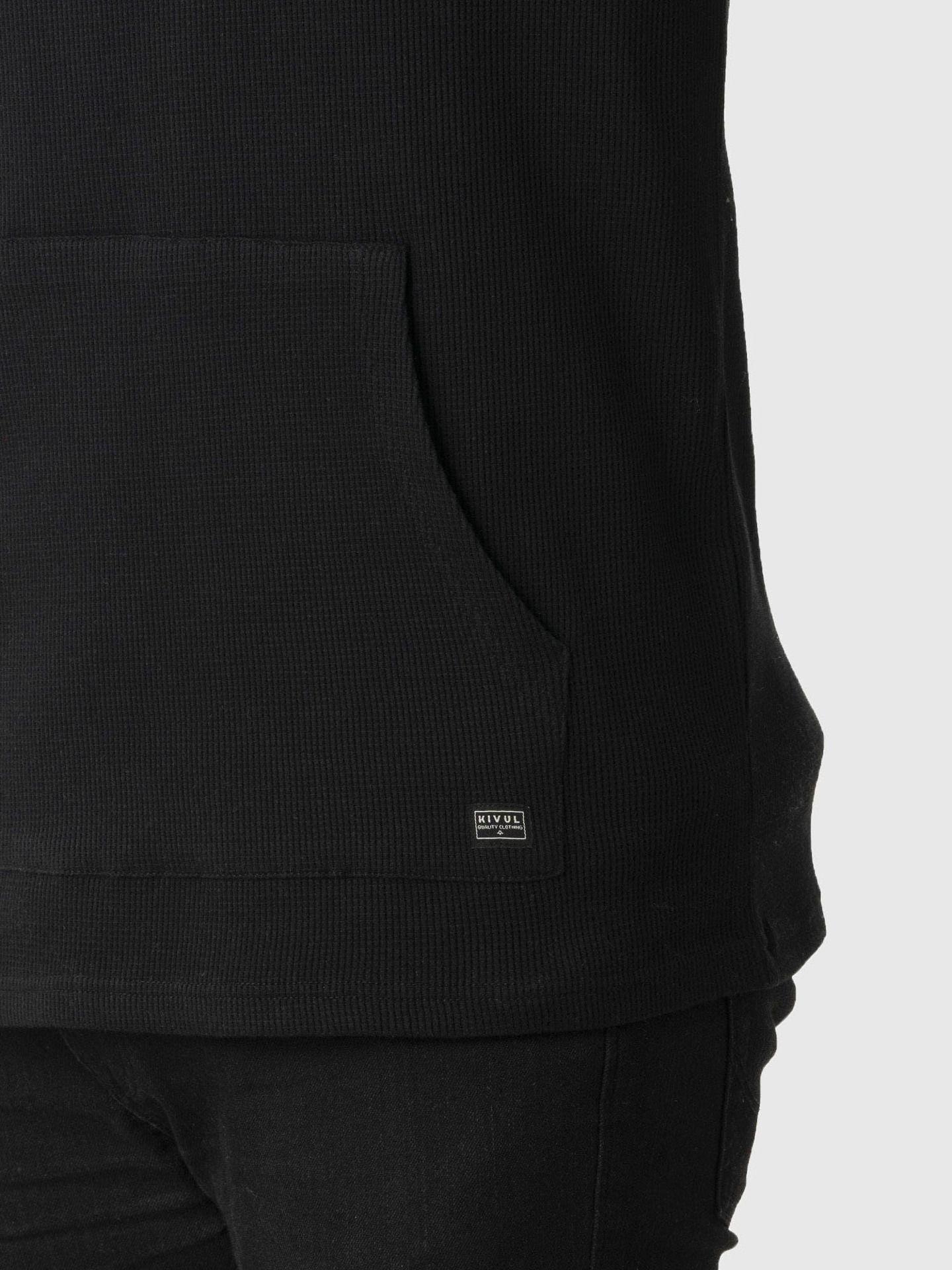 Polerón Kivül Hombre Duor Reciclado Negro-3