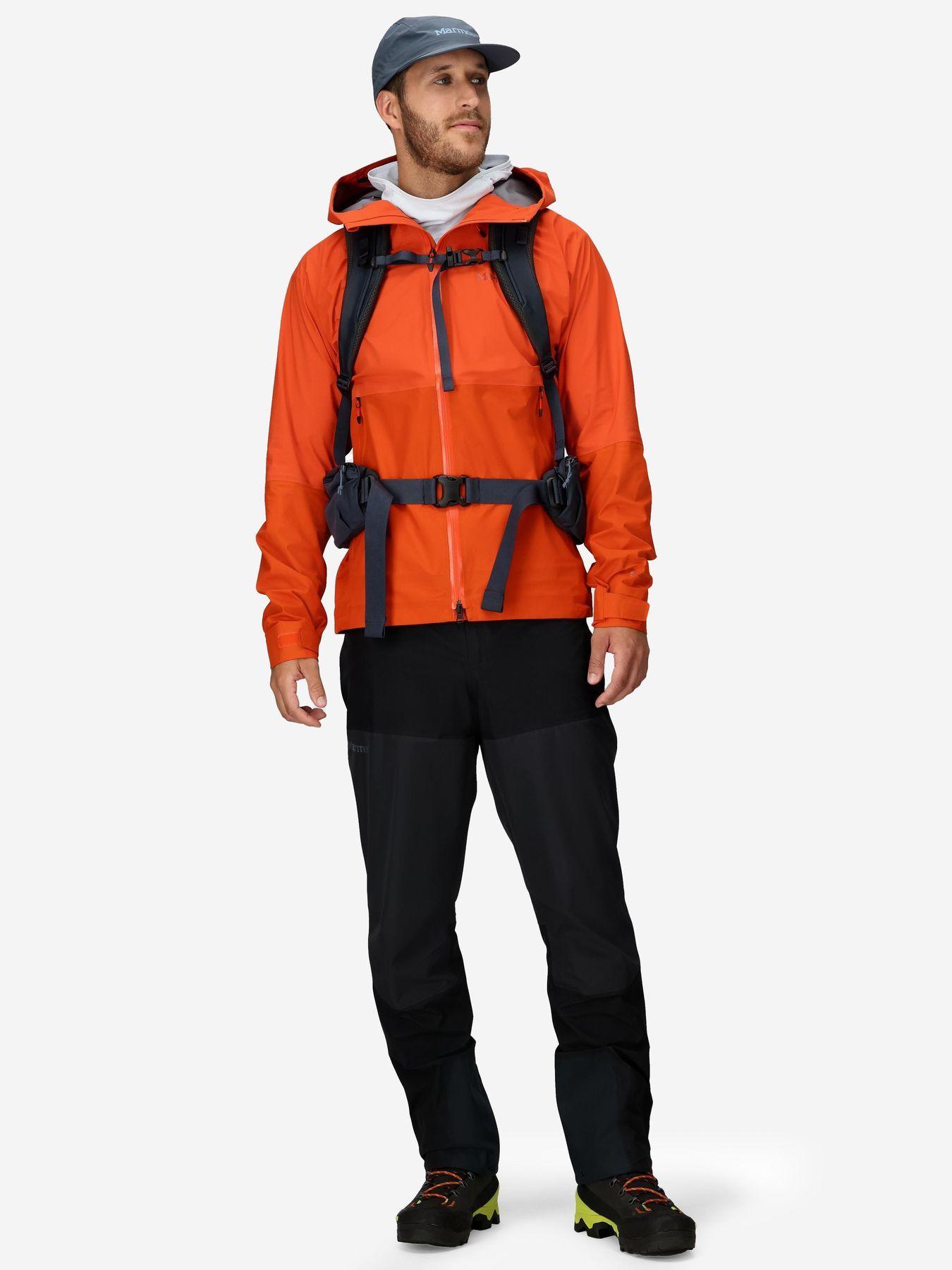 Chaqueta Marmot Hombre Seeker Gore-Tex Naranjo-2