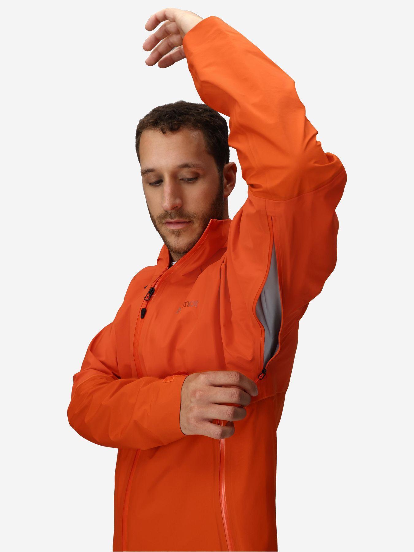 Chaqueta Marmot Hombre Seeker Gore-Tex Naranjo-4