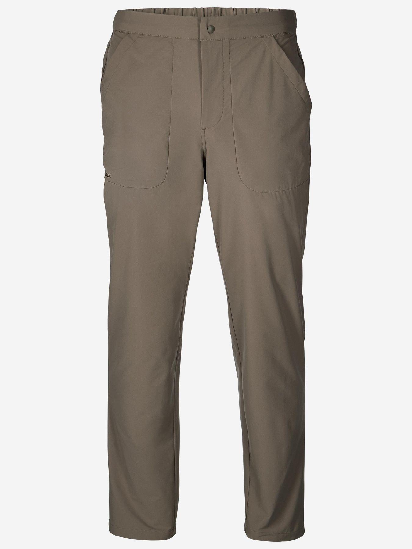 Pantalon Marmot Hombre Arex Upf40 Pant Café-5