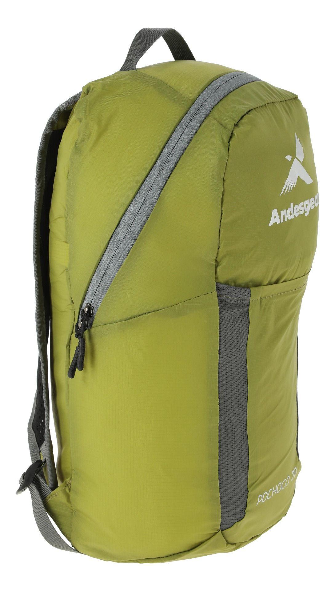 Mochila Andesgear Unisex Compactable Pochoco 20 Verde-3