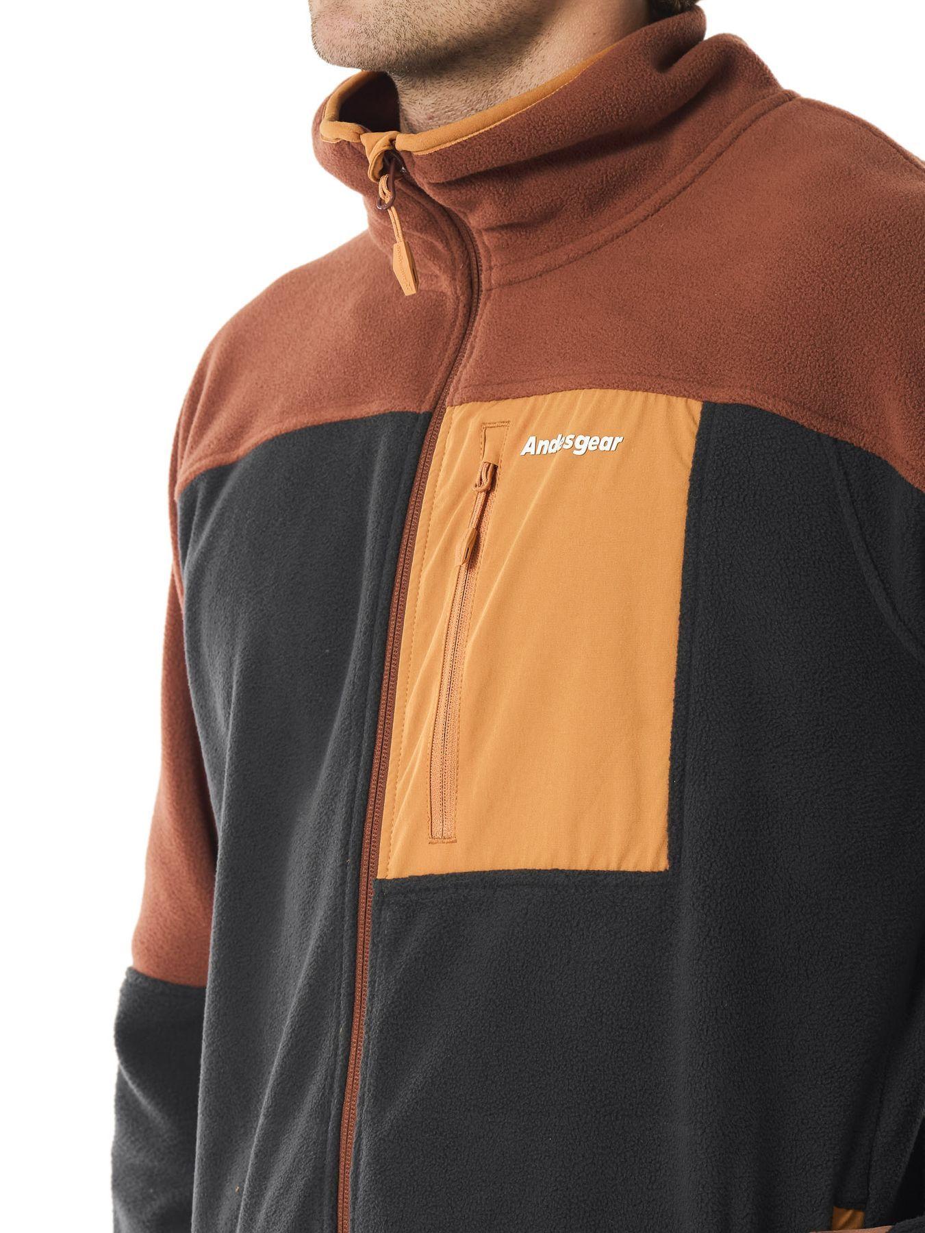 Polar Andesgear Hombre New Maihue Fullzip Negro-5