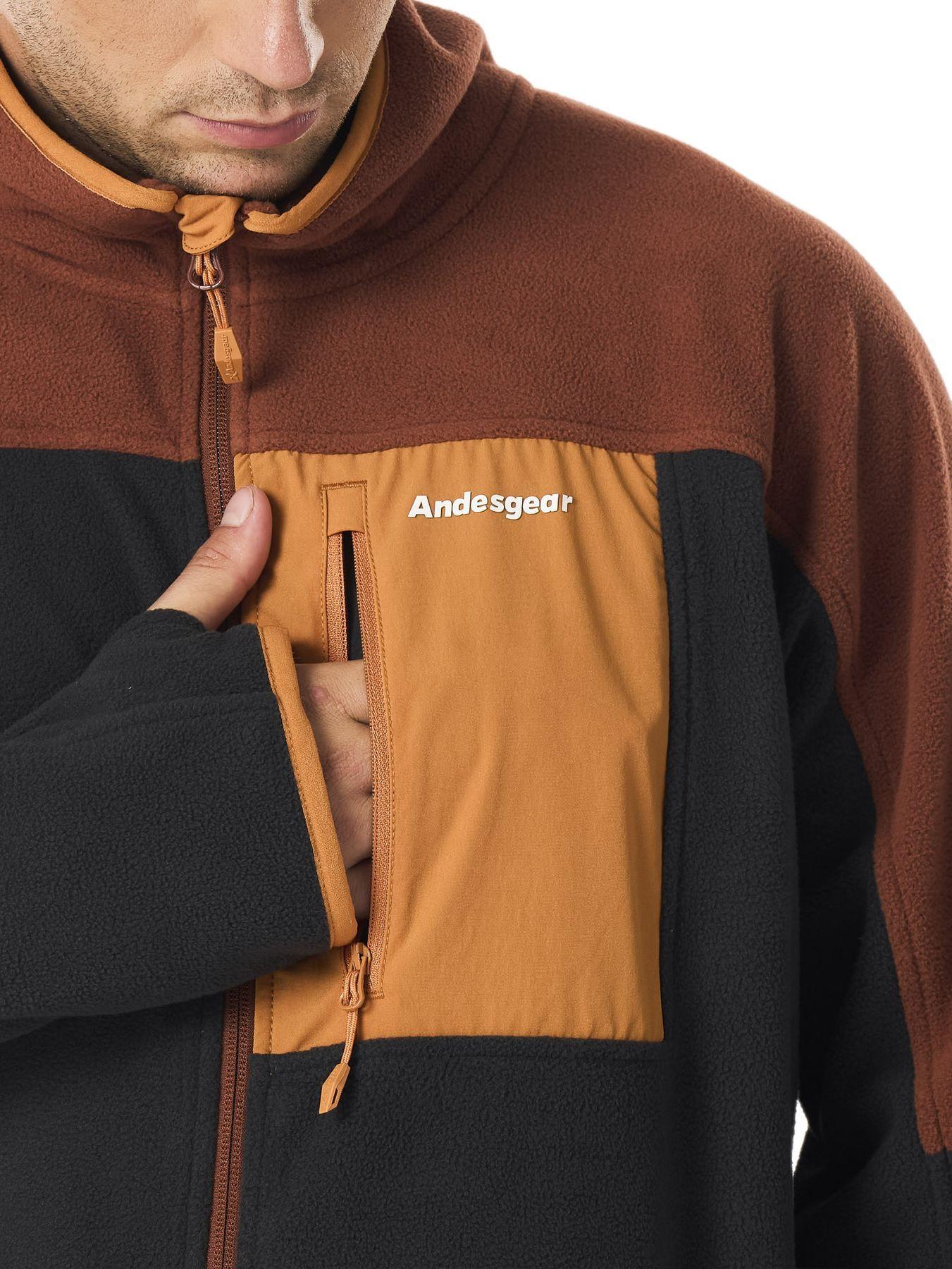 Polar Andesgear Hombre New Maihue Fullzip Negro-6