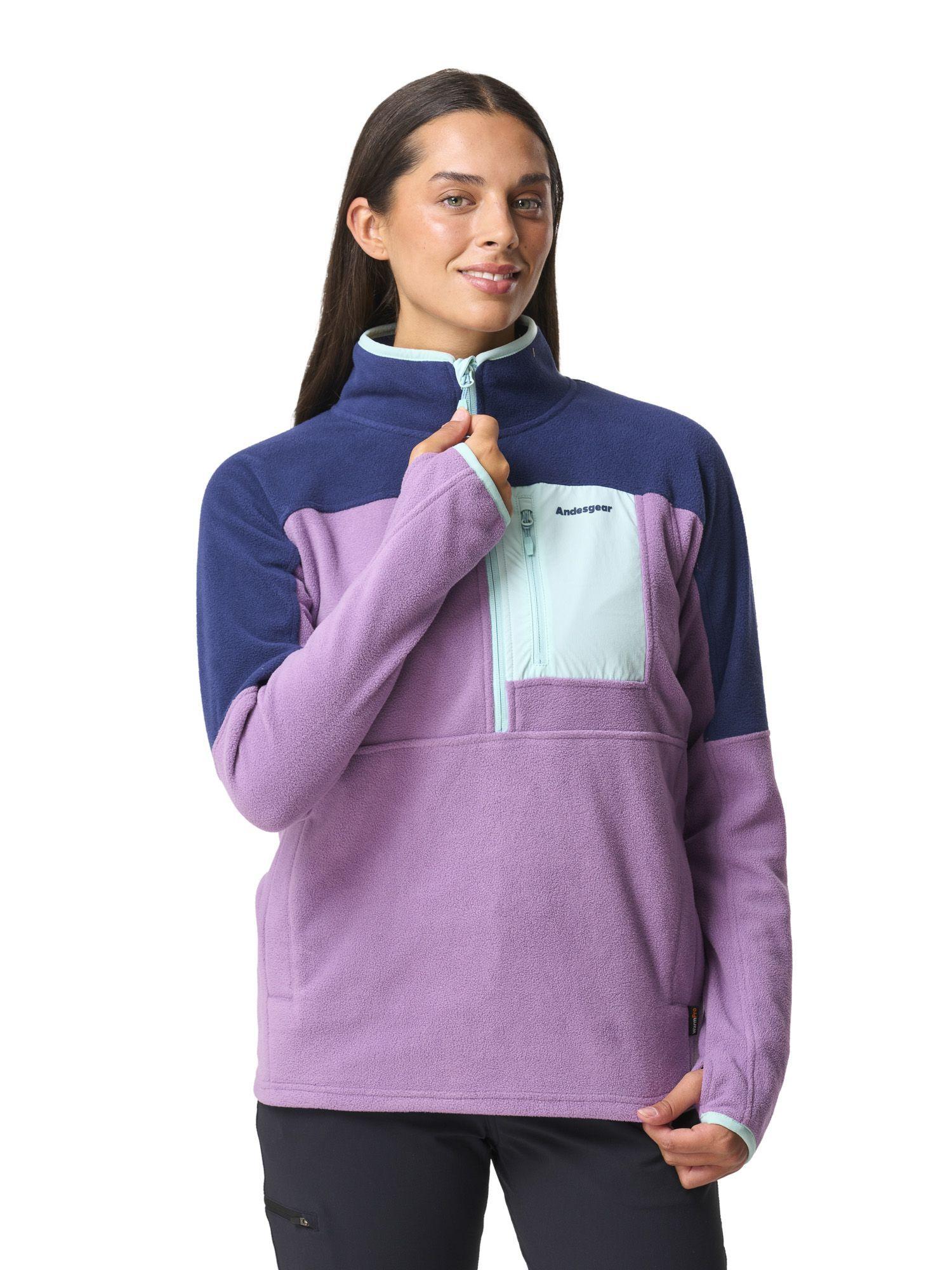 Polar Andesgear Mujer New Maihue 1/2 - Lila-0