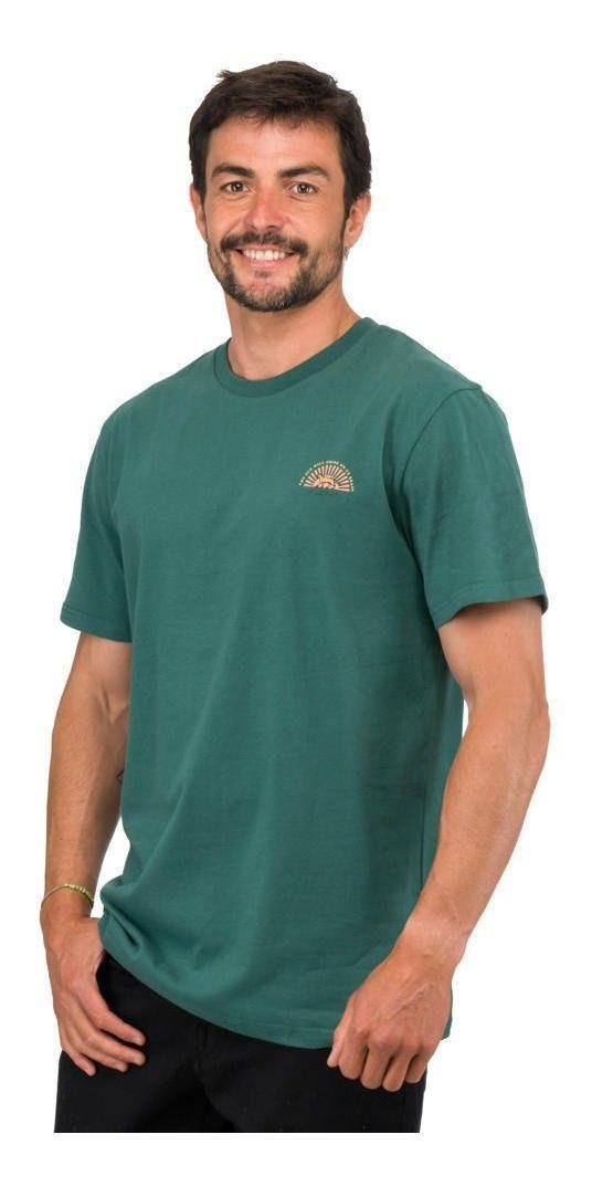 Polera Kivül Hombre Shine Organic Verde-1