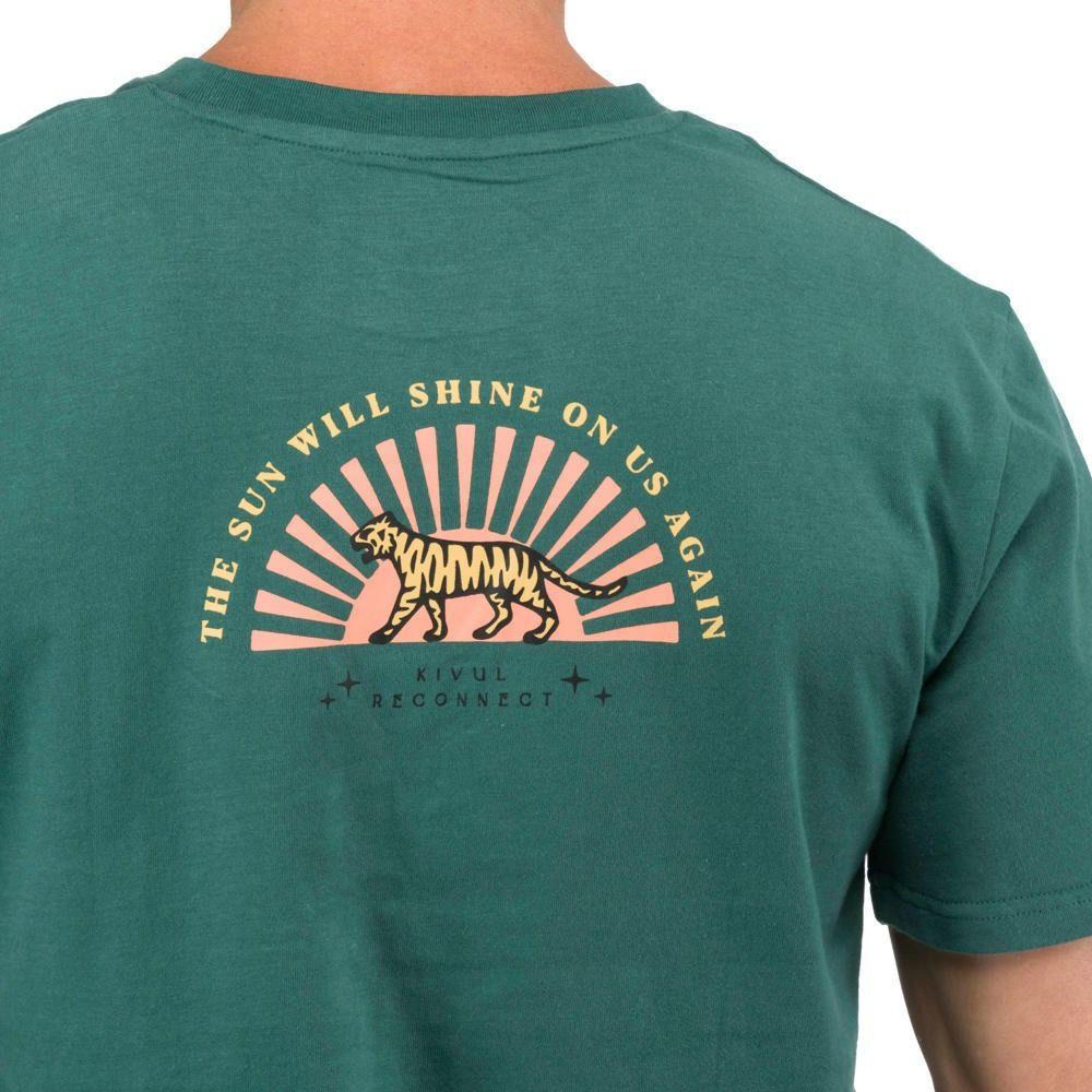 Polera Kivül Hombre Shine Organic Verde-4
