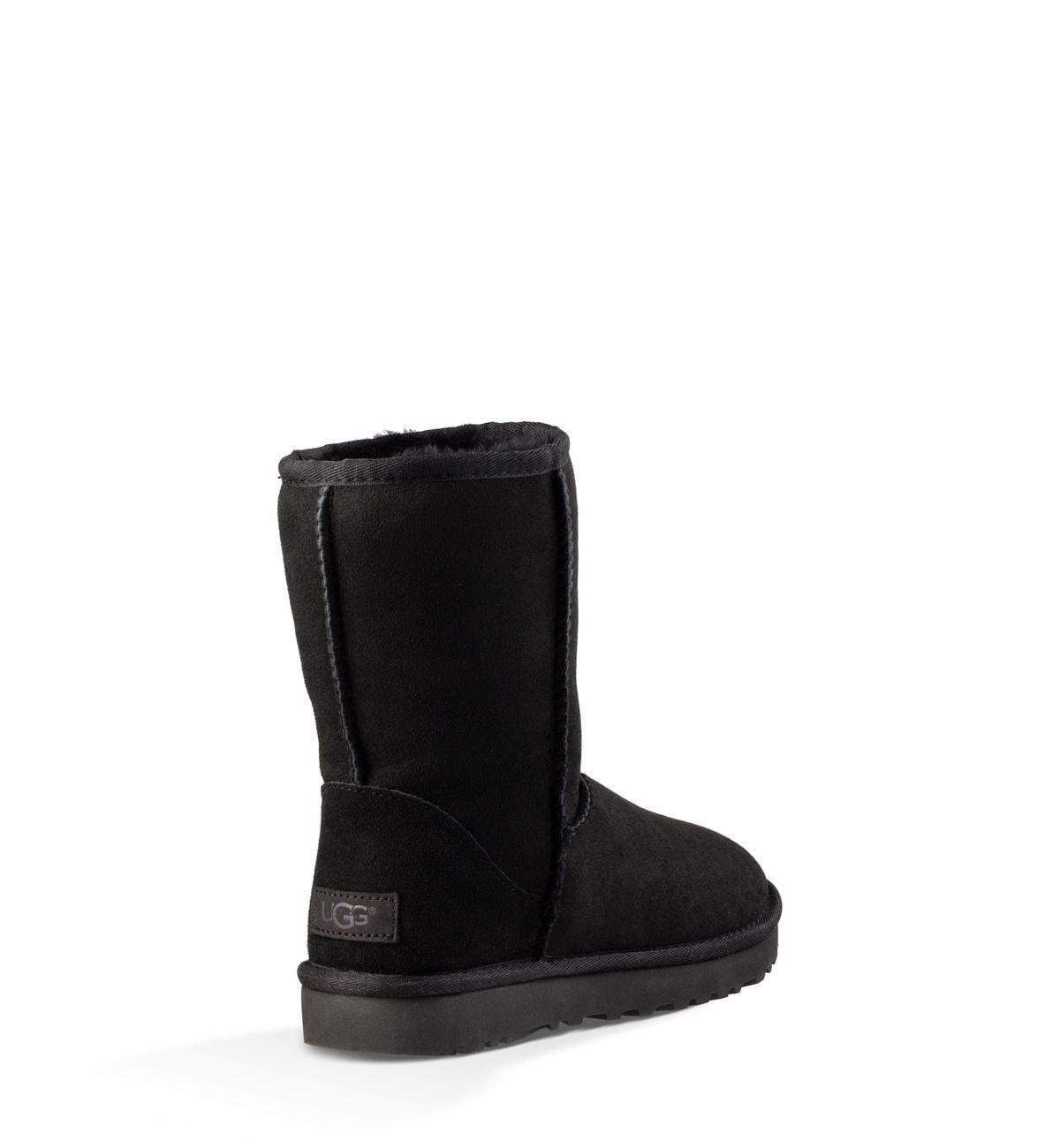 Bota UGG Mujer Classic Short Ii Negro-2