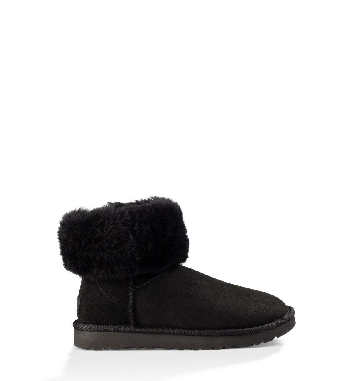Bota UGG Mujer Classic Short Ii Negro-3