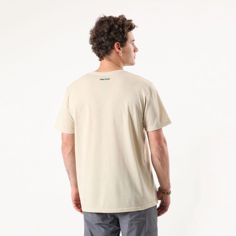Polera Marmot Hombre Mountain Works Tee Beige-1
