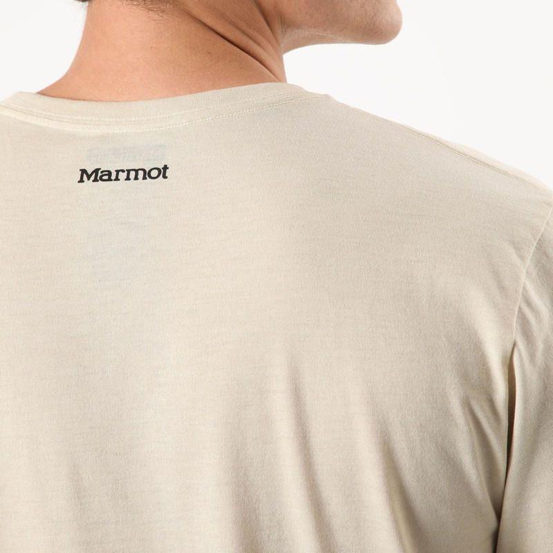 Polera Marmot Hombre Mountain Works Tee Beige-4
