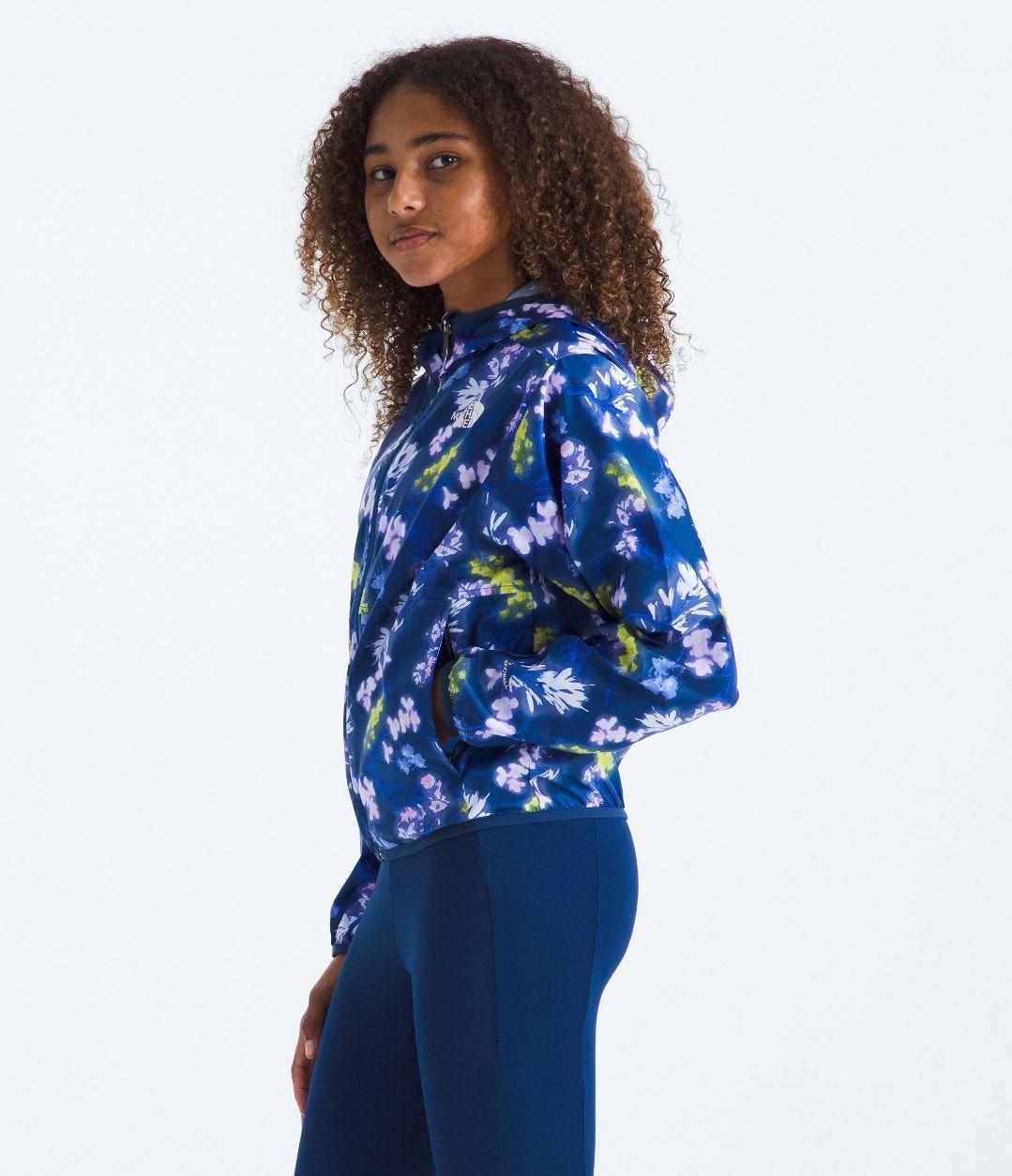 Chaqueta TNF Kids Cortaviento Cyclone Wind Niña Azul-2