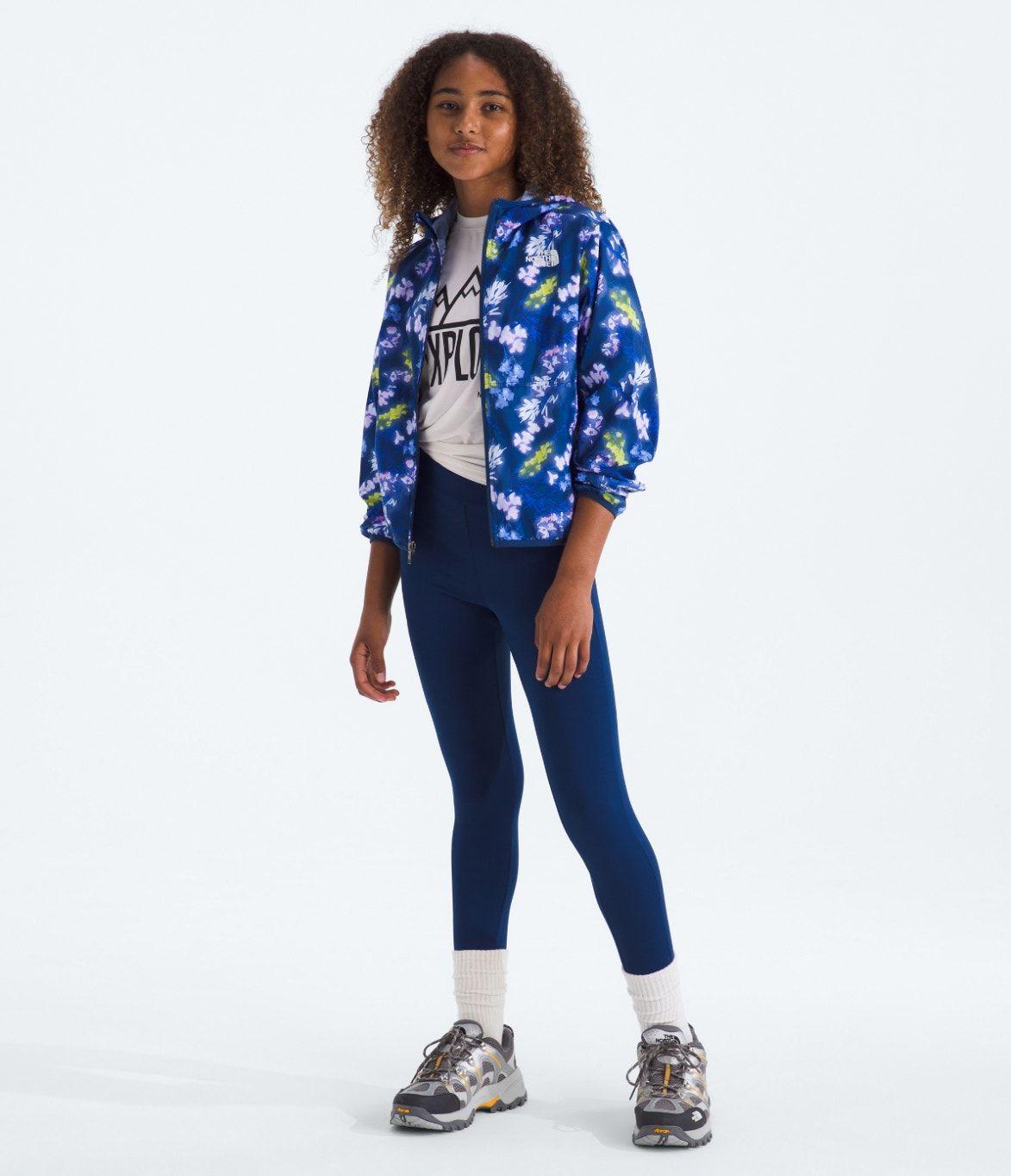 Chaqueta TNF Kids Cortaviento Cyclone Wind Niña Azul-3