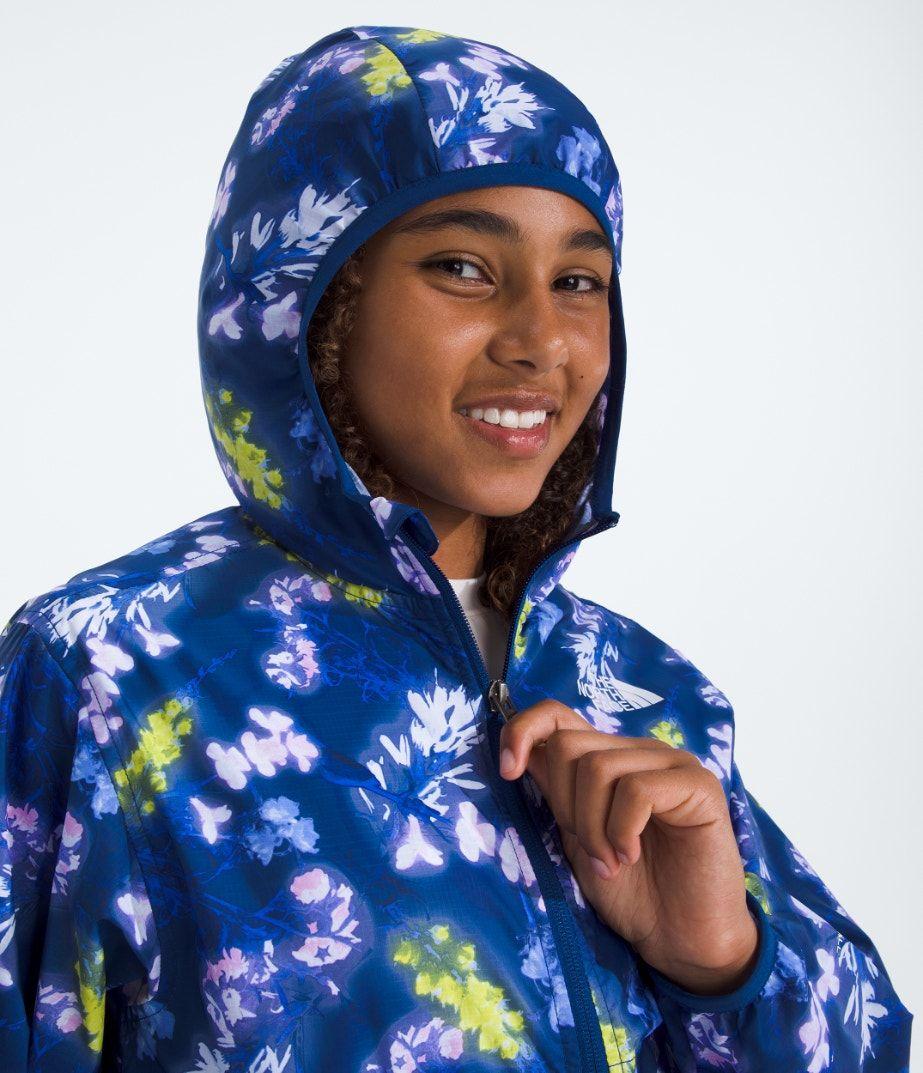 Chaqueta TNF Kids Cortaviento Cyclone Wind Niña Azul-5