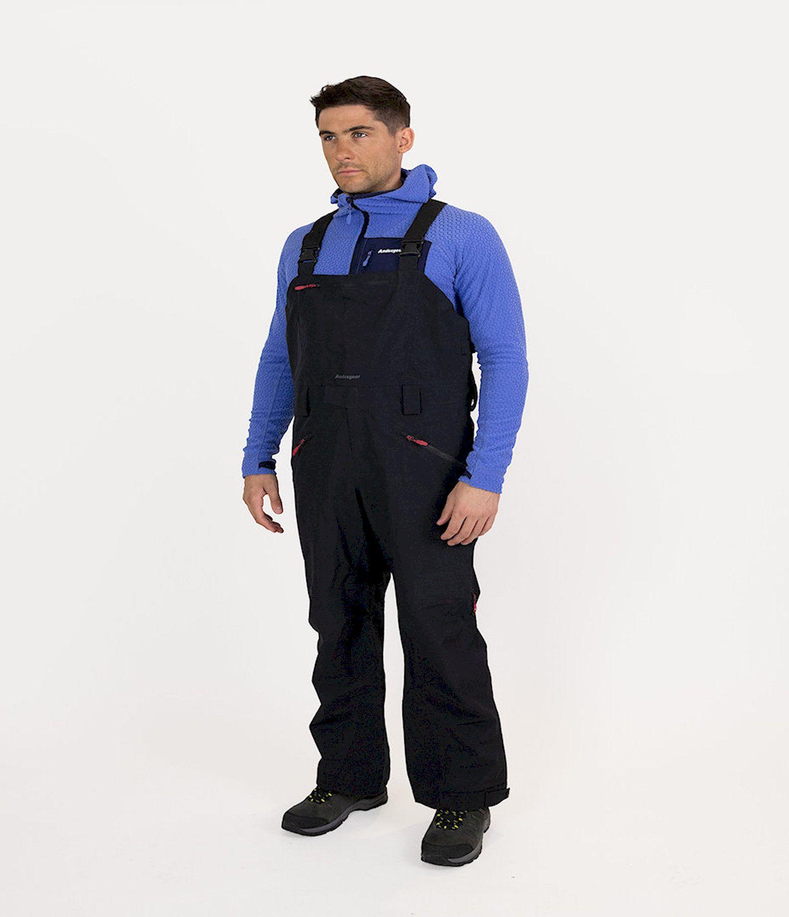 Pantalon Andesgear Hombre Tronador Bibs Negro-1
