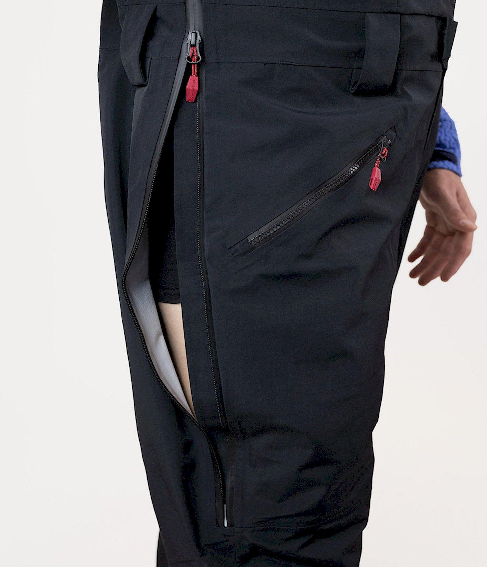 Pantalon Andesgear Hombre Tronador Bibs Negro-7