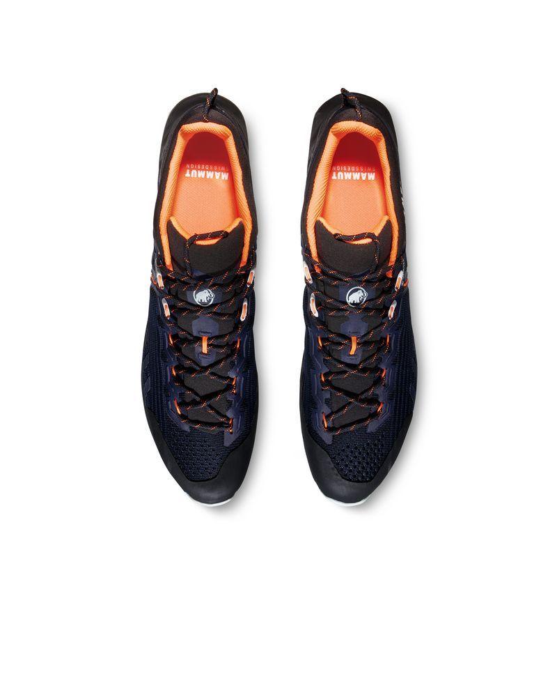 Zapatilla Mammut Mujer Alnasca Knit Iii Low Gtx Negro-7