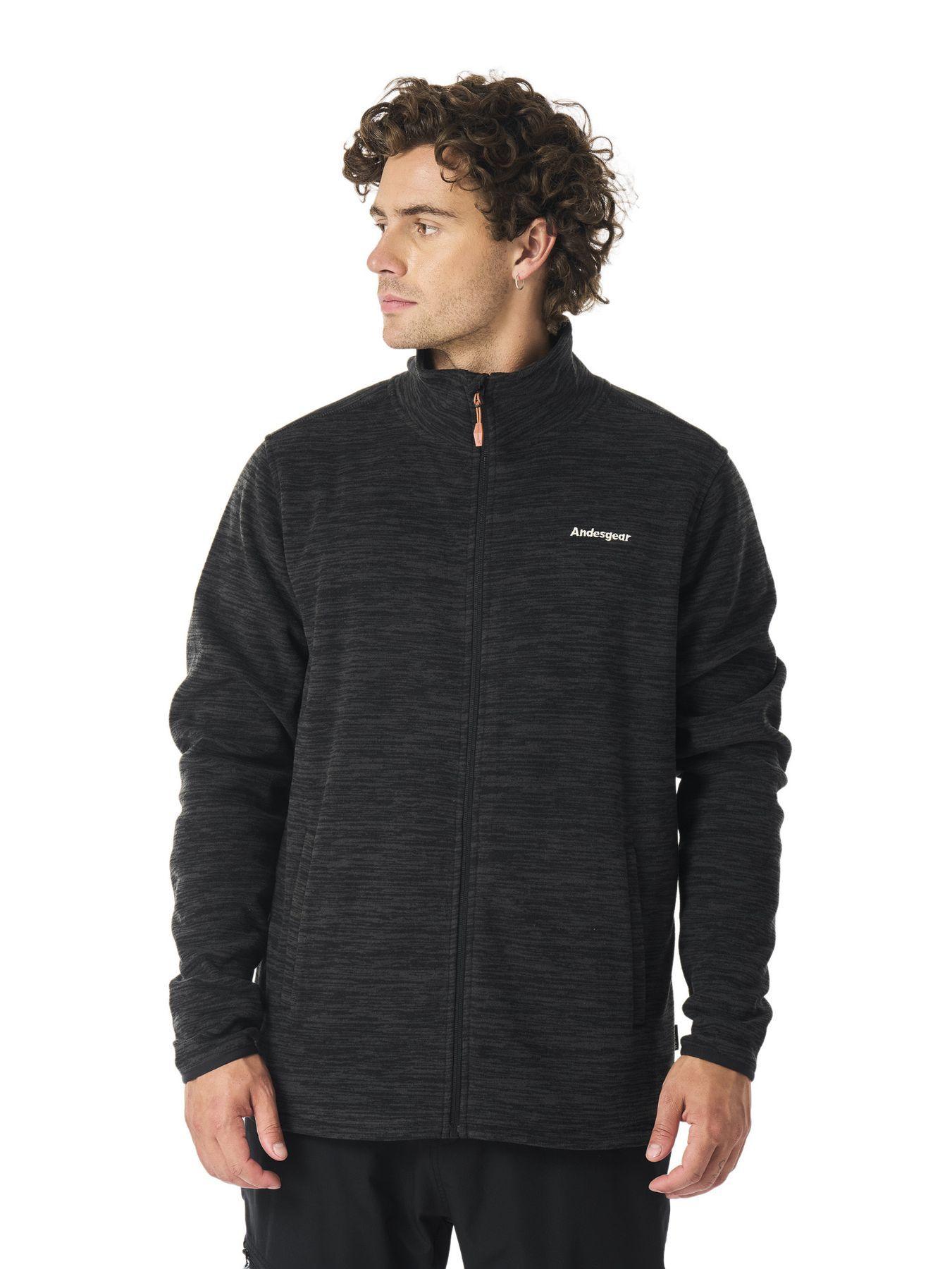 Polar Andesgear Hombre Maihue Fullzip Negro I26-0