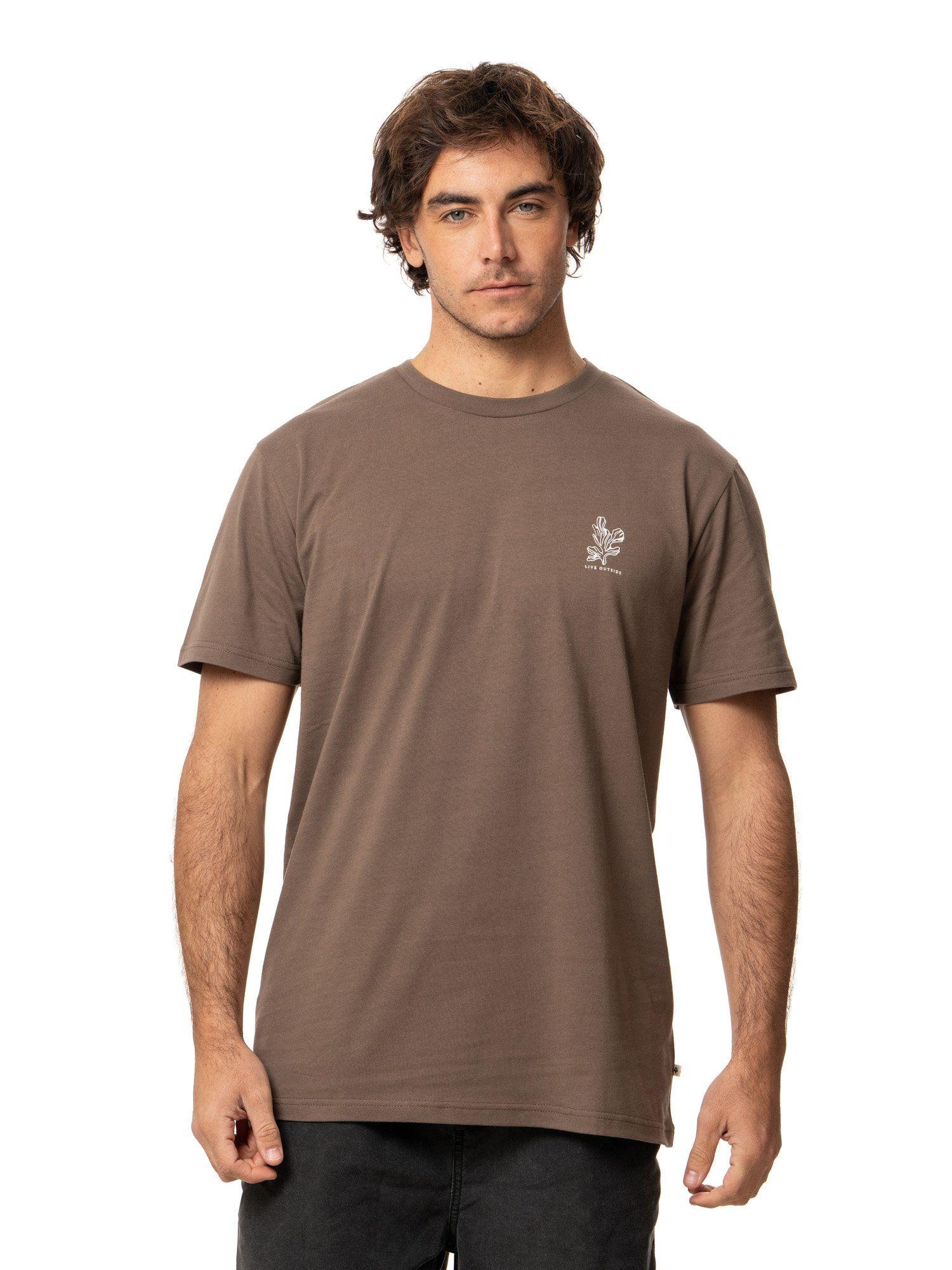 Polera Kivül Hombre Coral Café-0