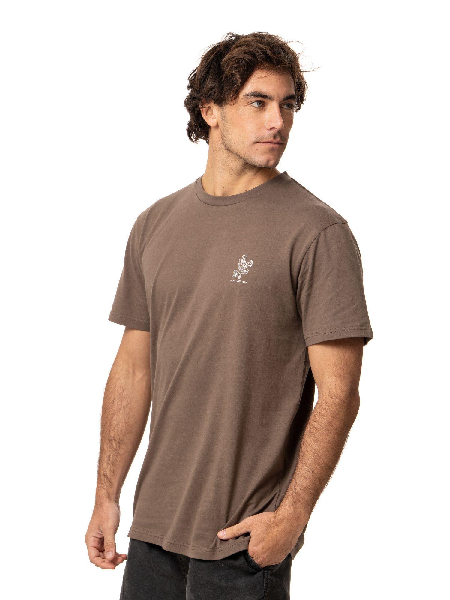 Polera Kivül Hombre Coral Café-1