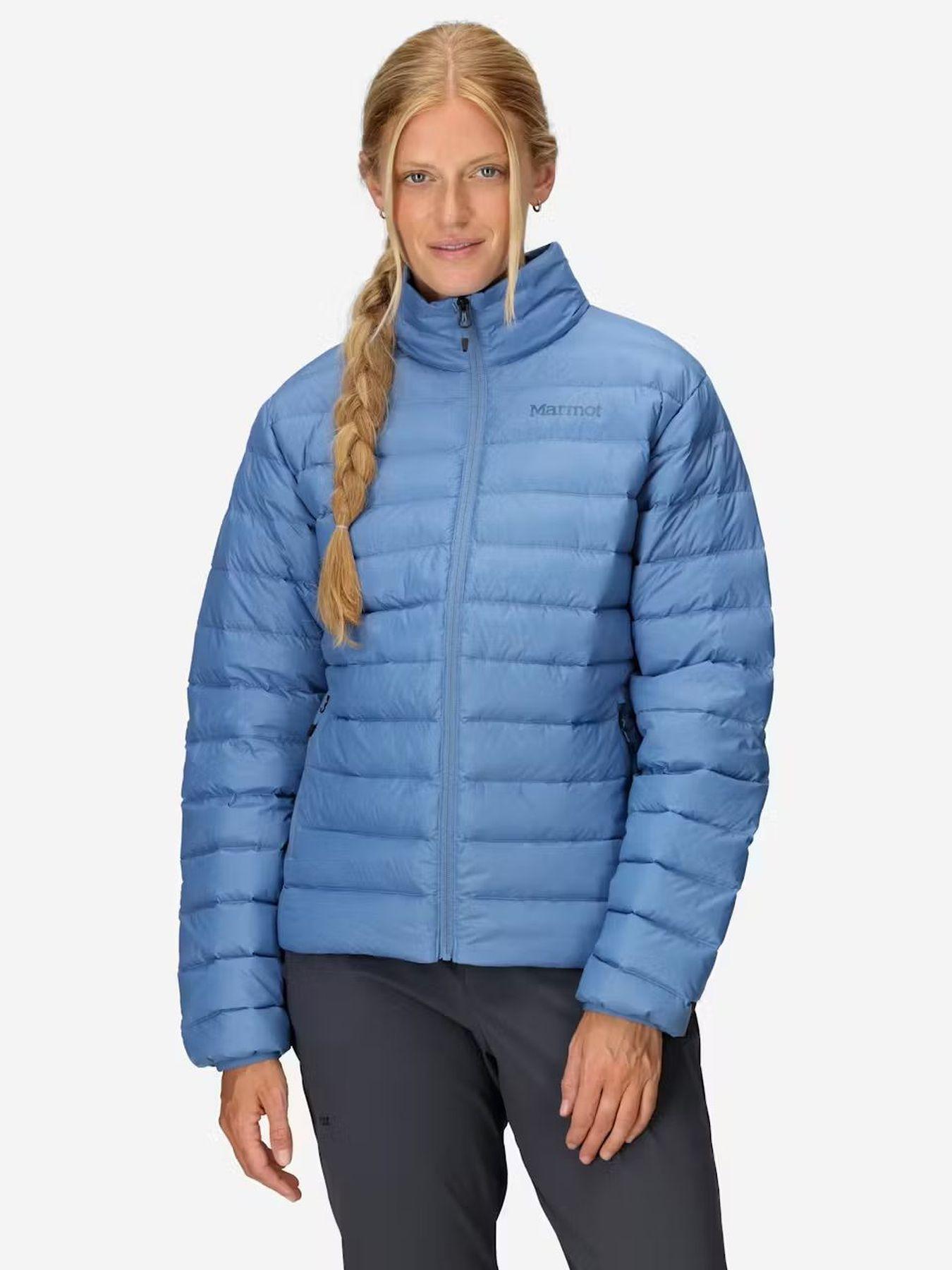 Chaqueta Marmot Mujer Jena Celeste-0