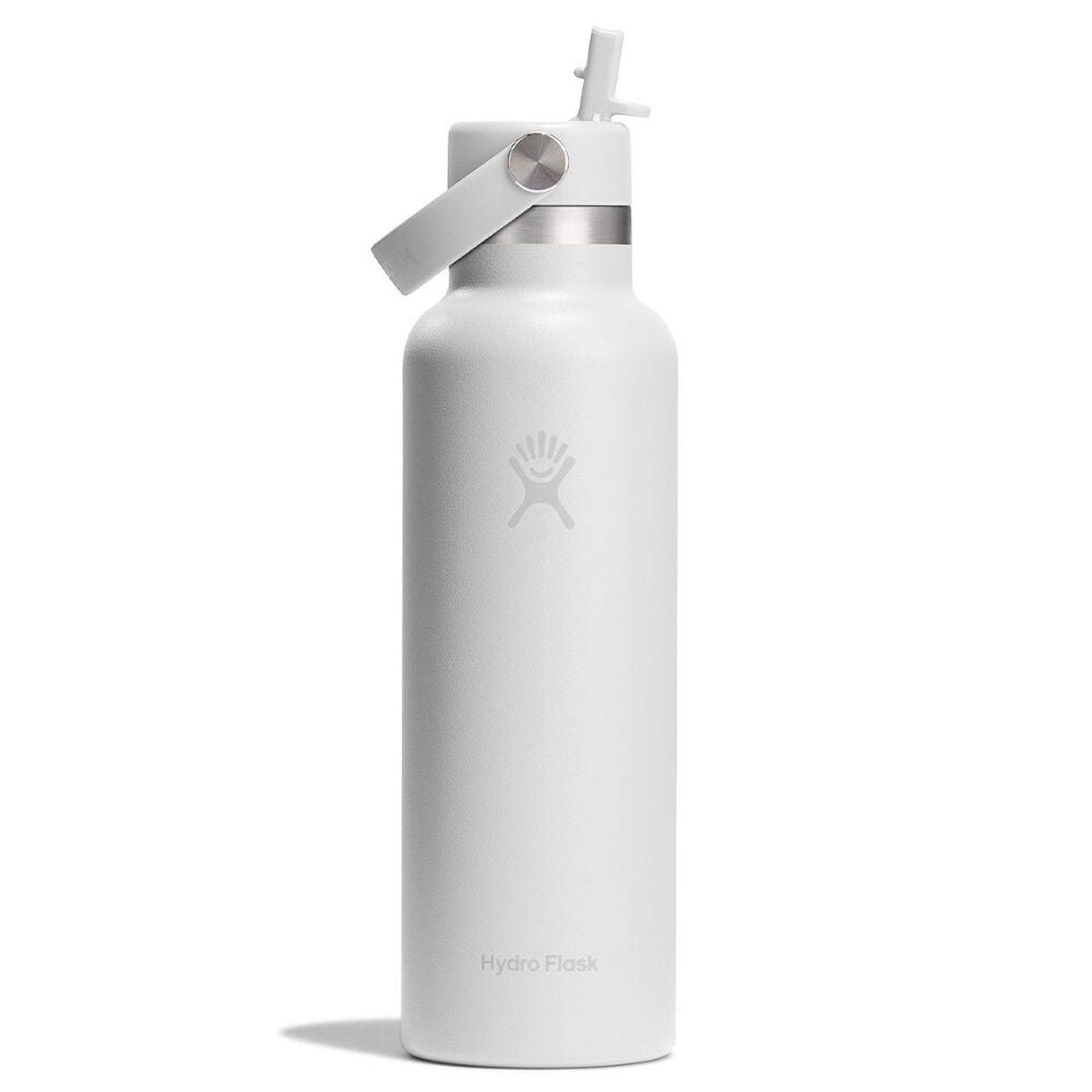 Botella Hydroflask Boca Standard Y Bombilla 621Ml Blanco-0