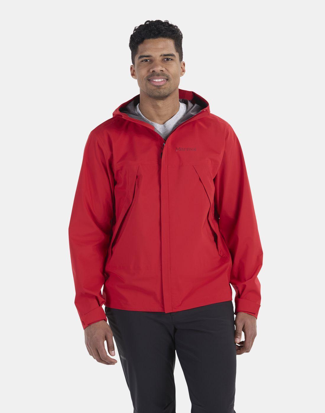 Chaqueta Marmot Hombre Precip Eco Pro Jacket Rojo-0