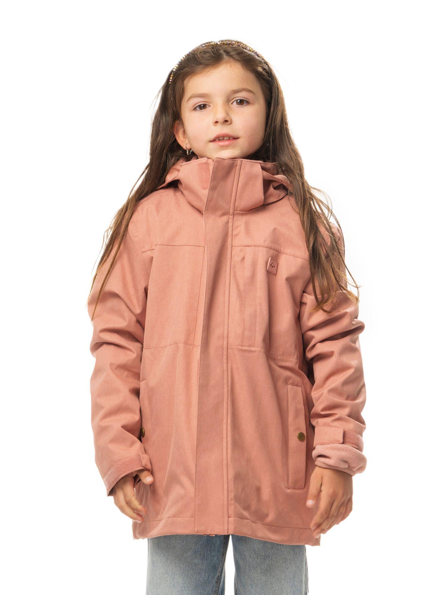 Chaqueta Kivul Niña Siklos Reciclada Rosa-0