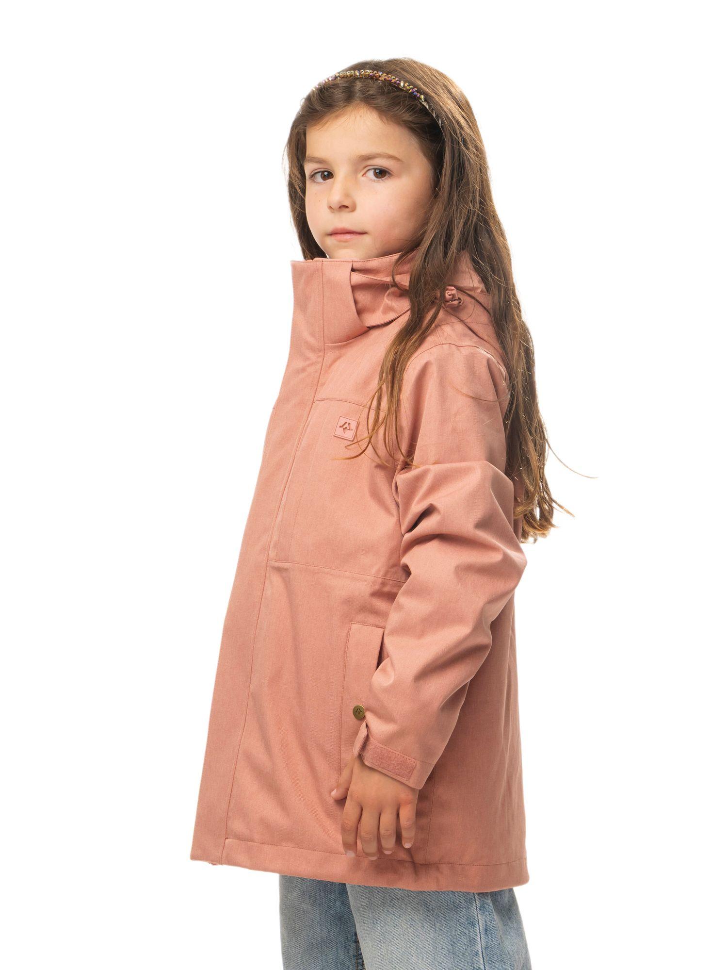 Chaqueta Kivul Niña Siklos Reciclada Rosa-2