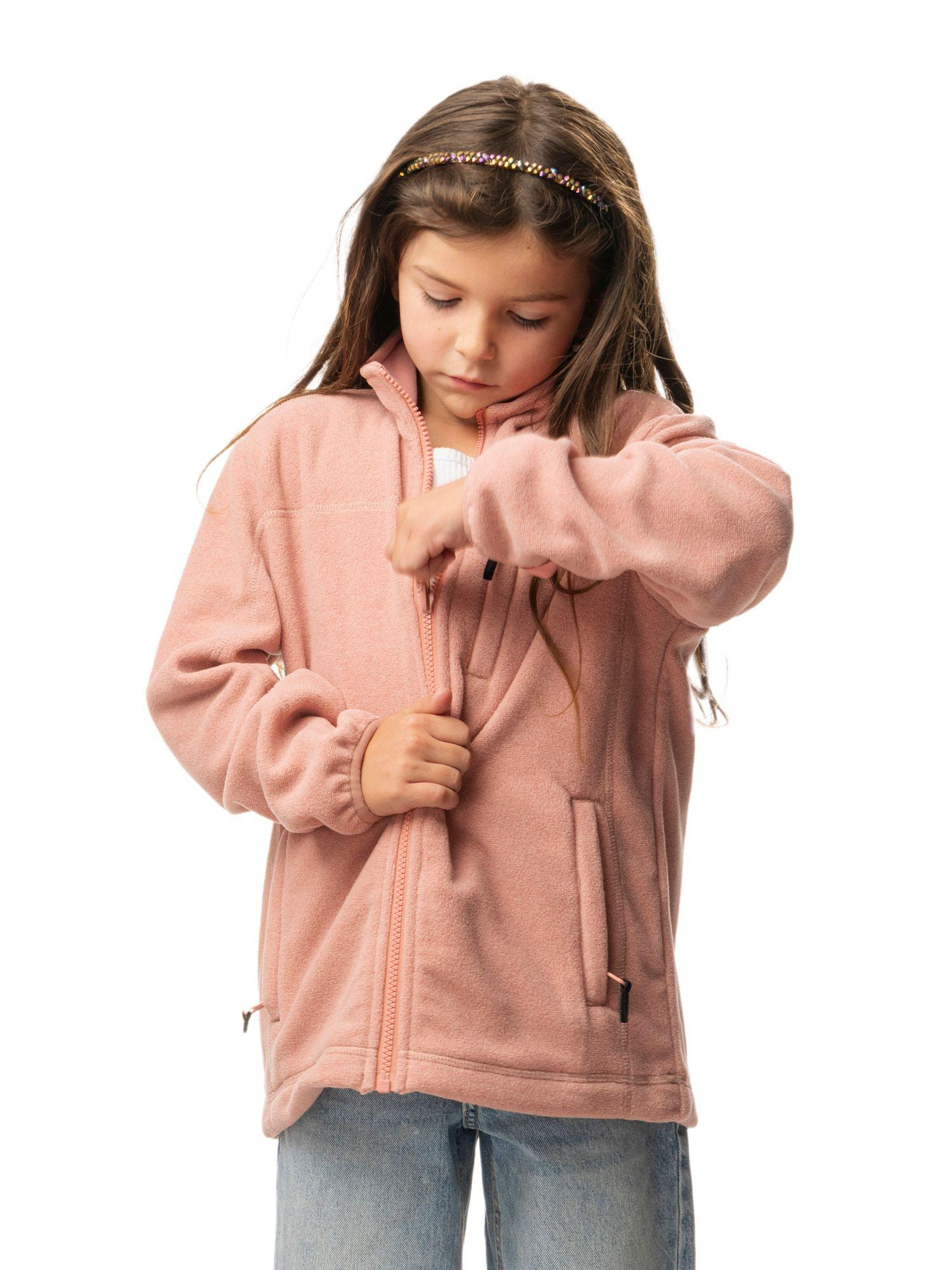 Chaqueta Kivul Niña Siklos Reciclada Rosa-5