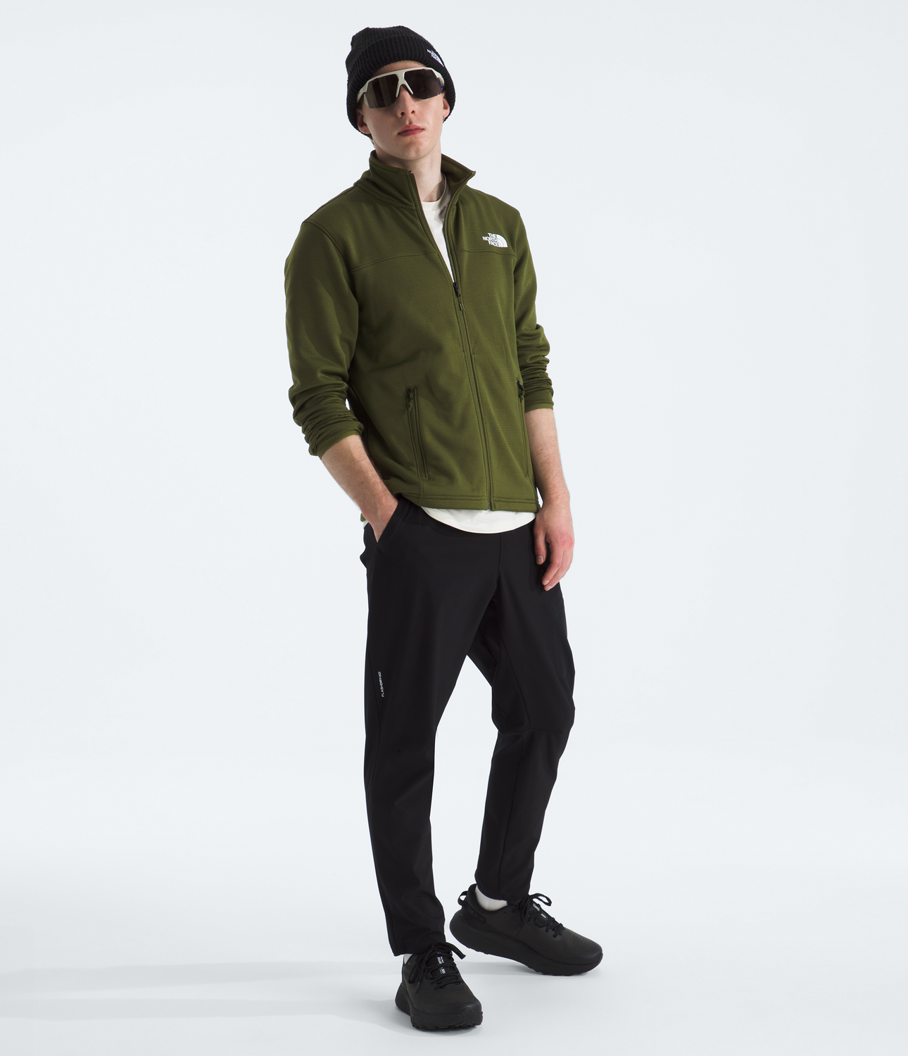 Polar Cedar Trail Grid Hombre Verde-2