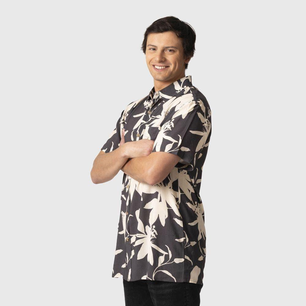 Camisa Kivül Hombre Mc Carso Gris-1