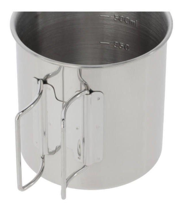 Taza Andesgear Unisex Acero Inoxidable AG043 Gris-1