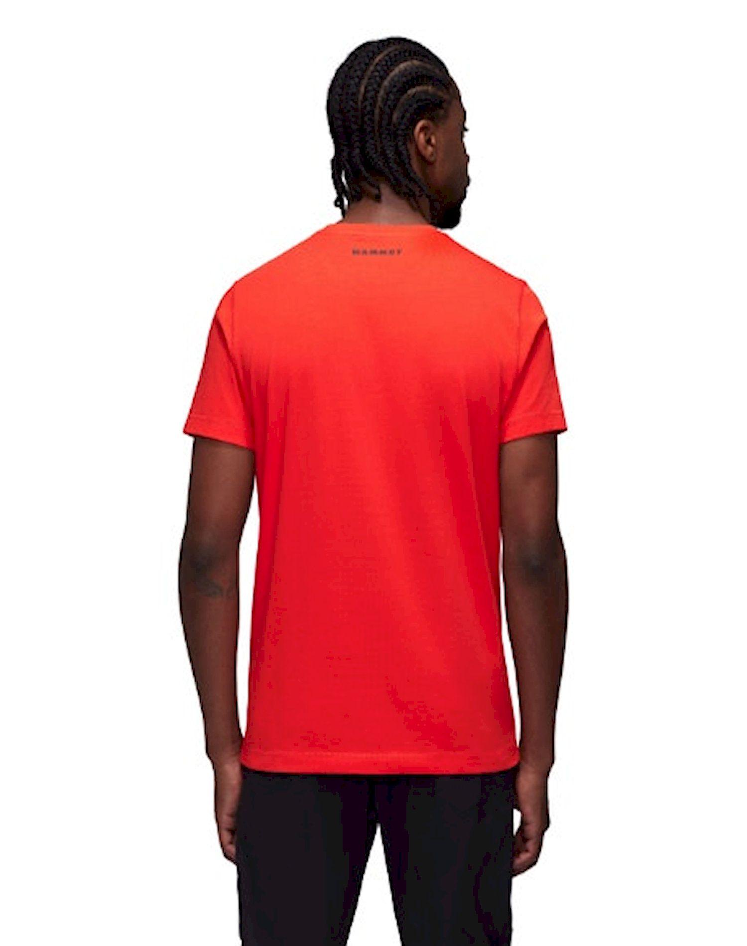 Polera Mammut Hombre Core Logo Rojo-1