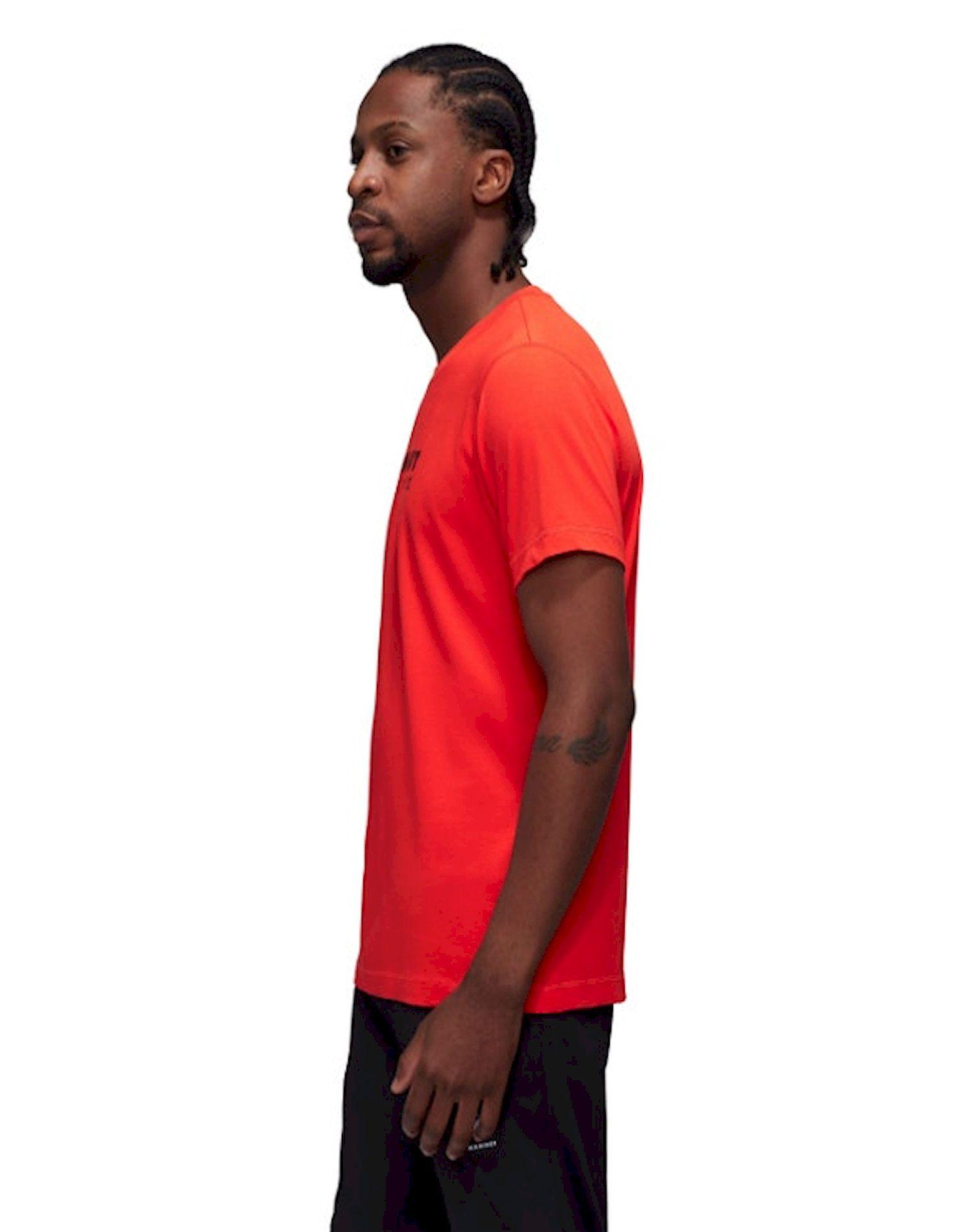 Polera Mammut Hombre Core Logo Rojo-2