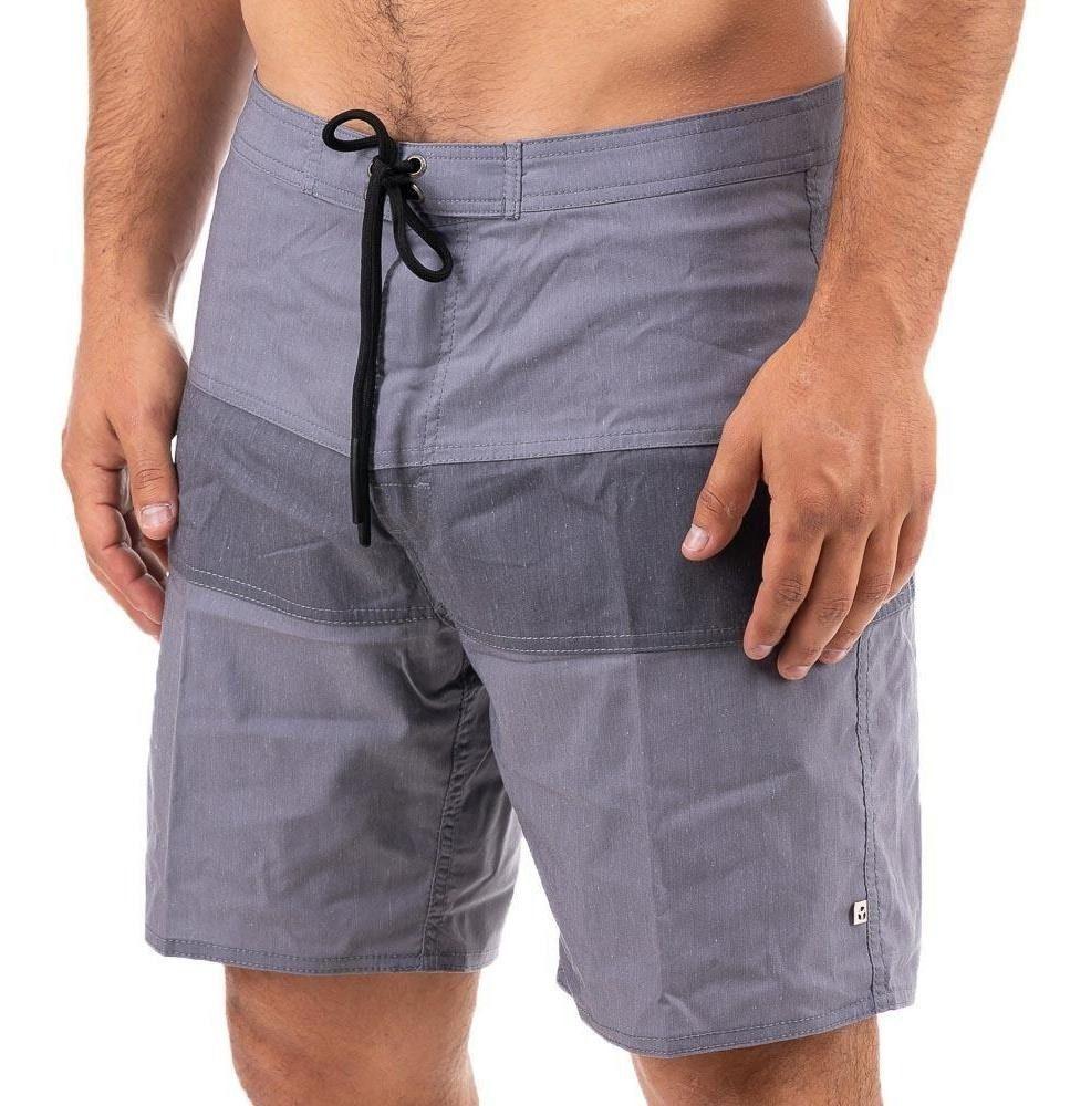 Traje Kivül Hombre De Baño Treka Gris-4