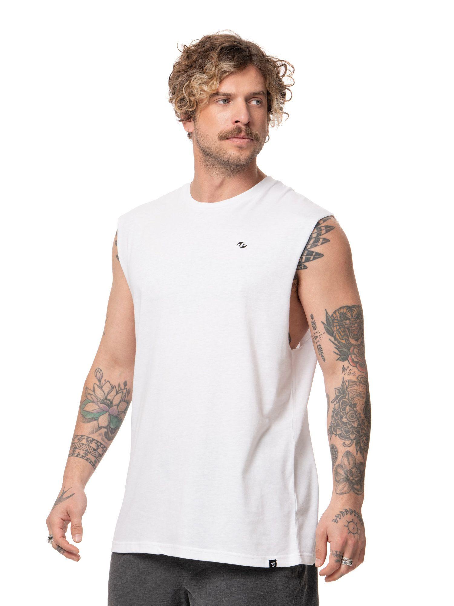 Polera Stoked Hombre Reel Blanco-1