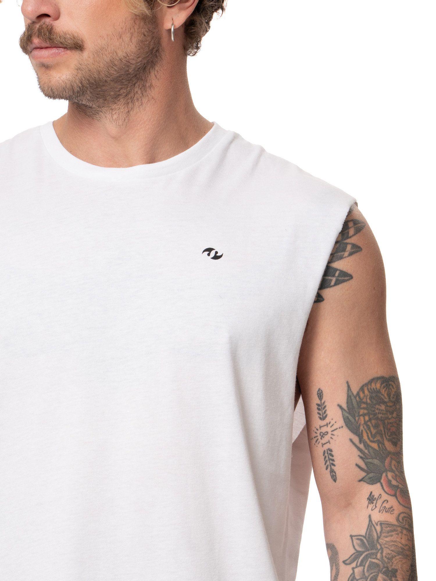 Polera Stoked Hombre Reel Blanco-4