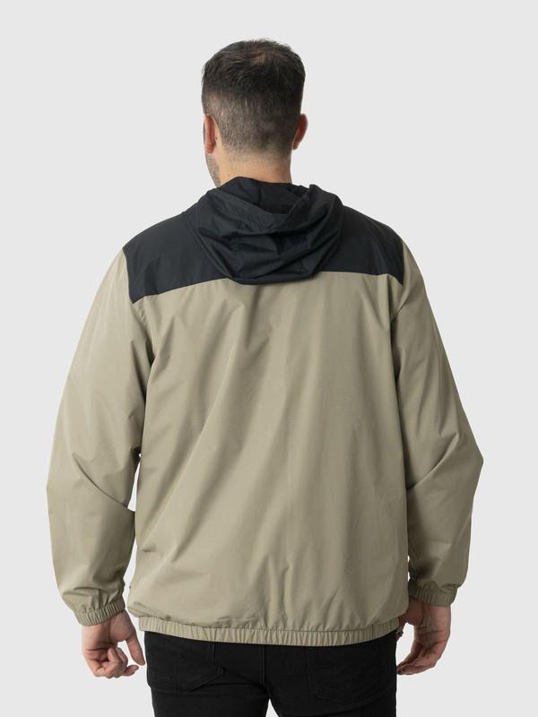 Chaqueta Kivül Hombre Cortavientos Ulmo Reciclado Negro-2